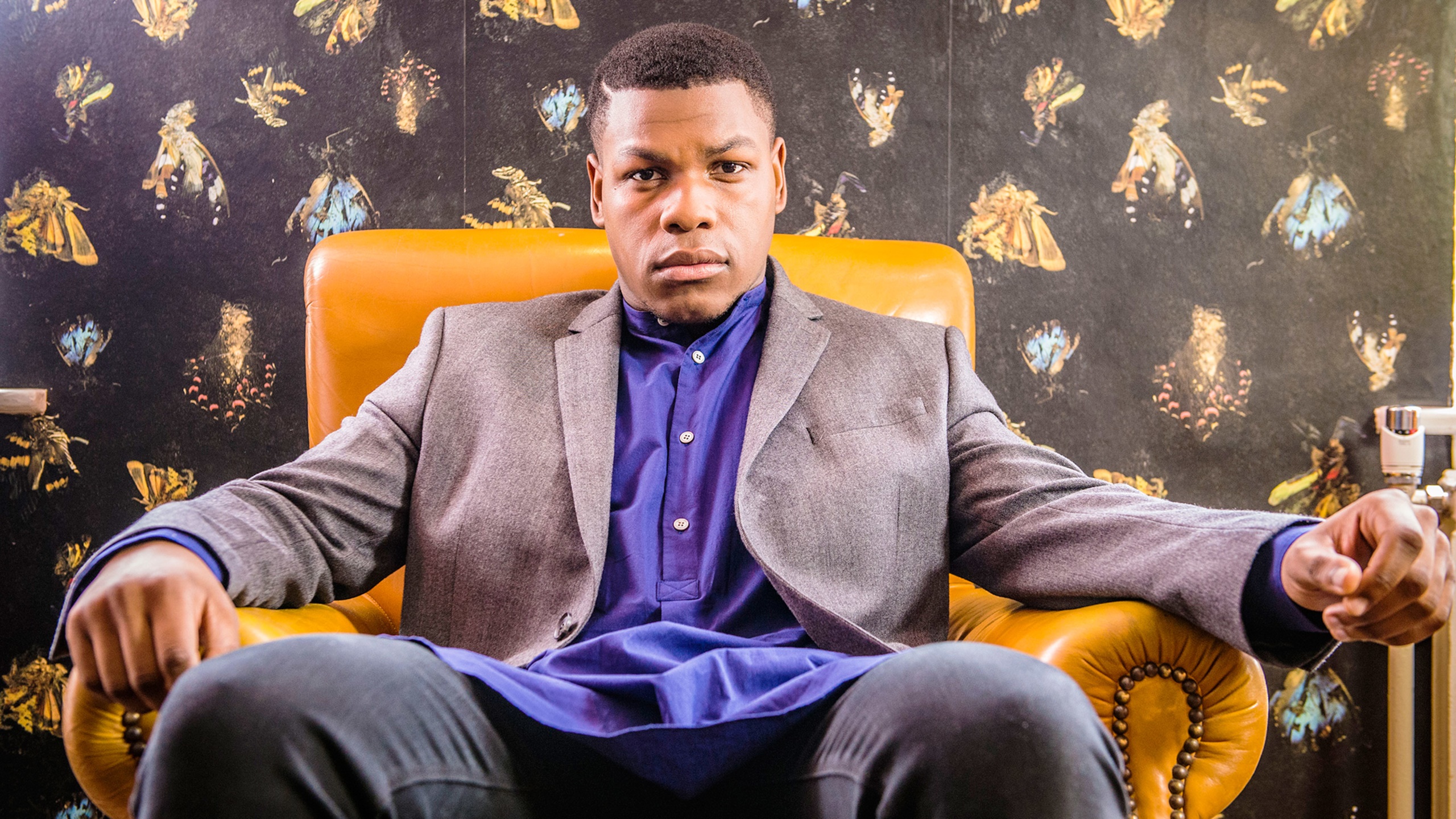 John Boyega in a suit HD Wallpaper