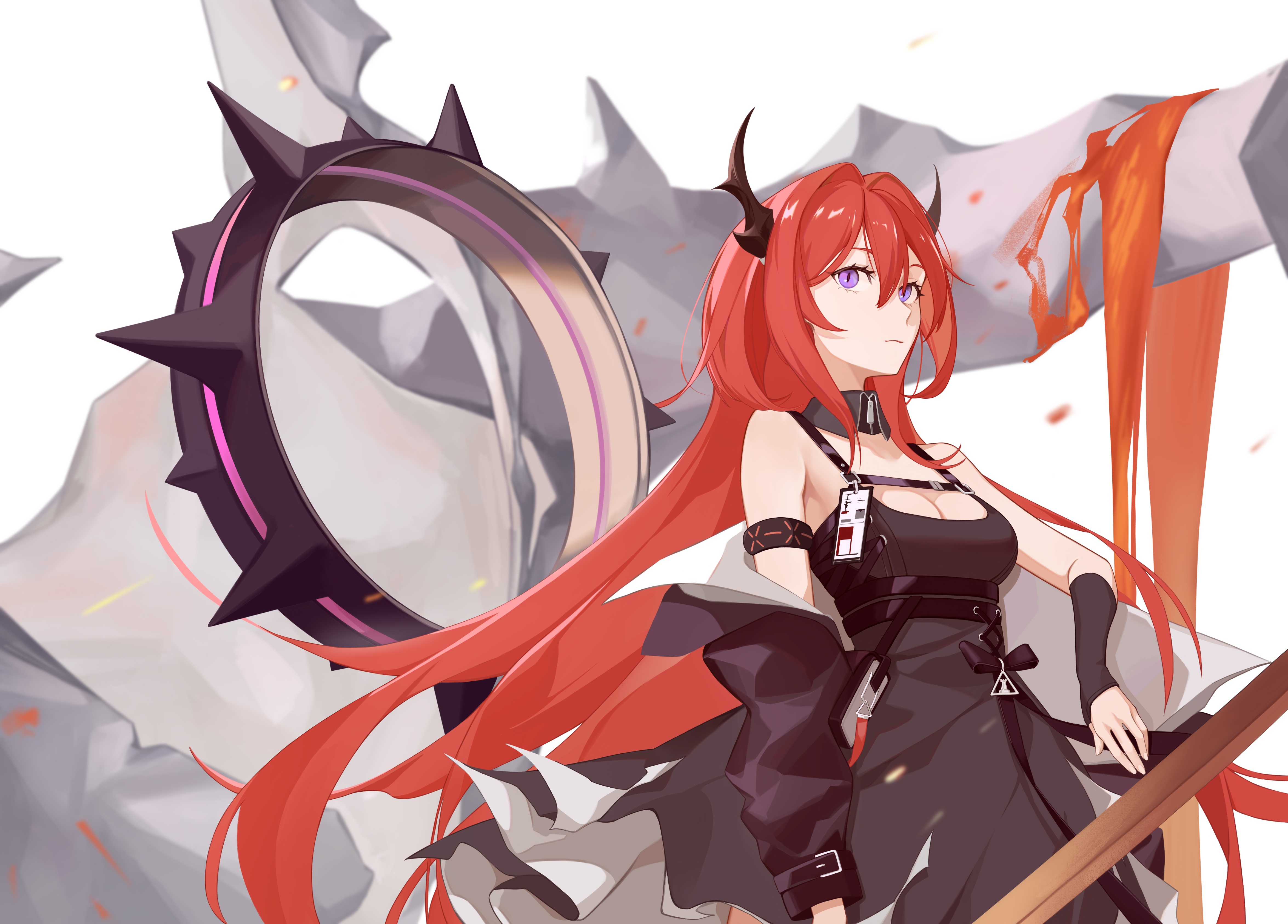 Surtr from Arknights 4K HD Wallpaper