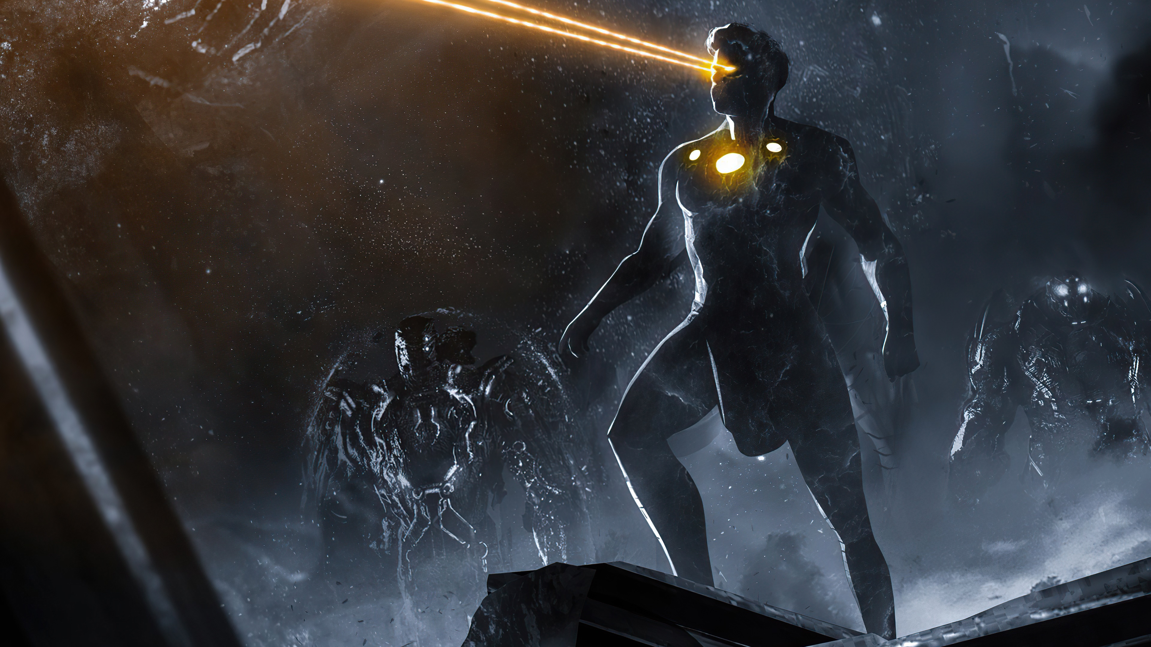 Ikaris from Marvel Comics with other Eternals HD Wallpaper