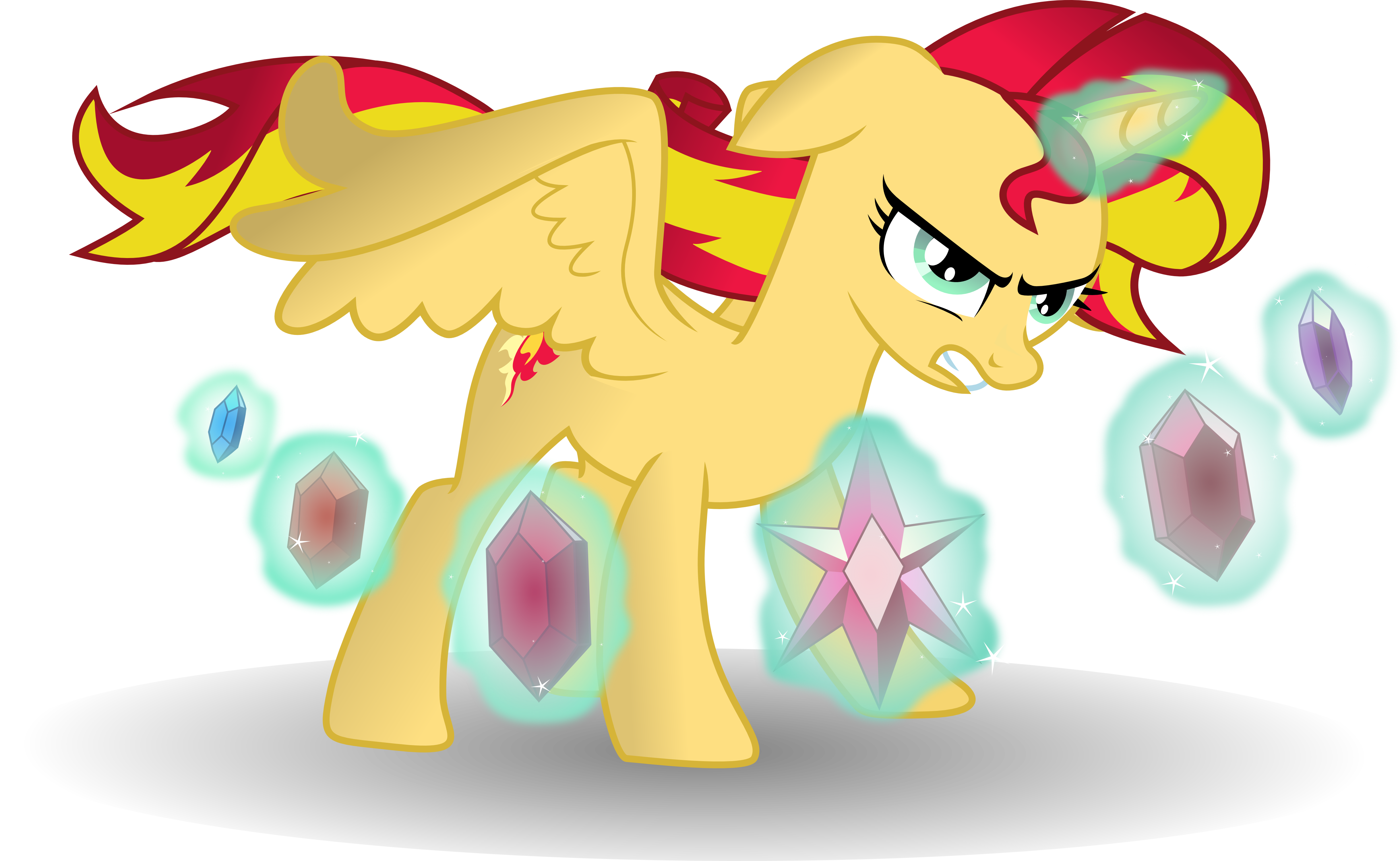 Sunset Shimmer from My Little Pony: Friendship Is Magic 4K HD Wallpaper