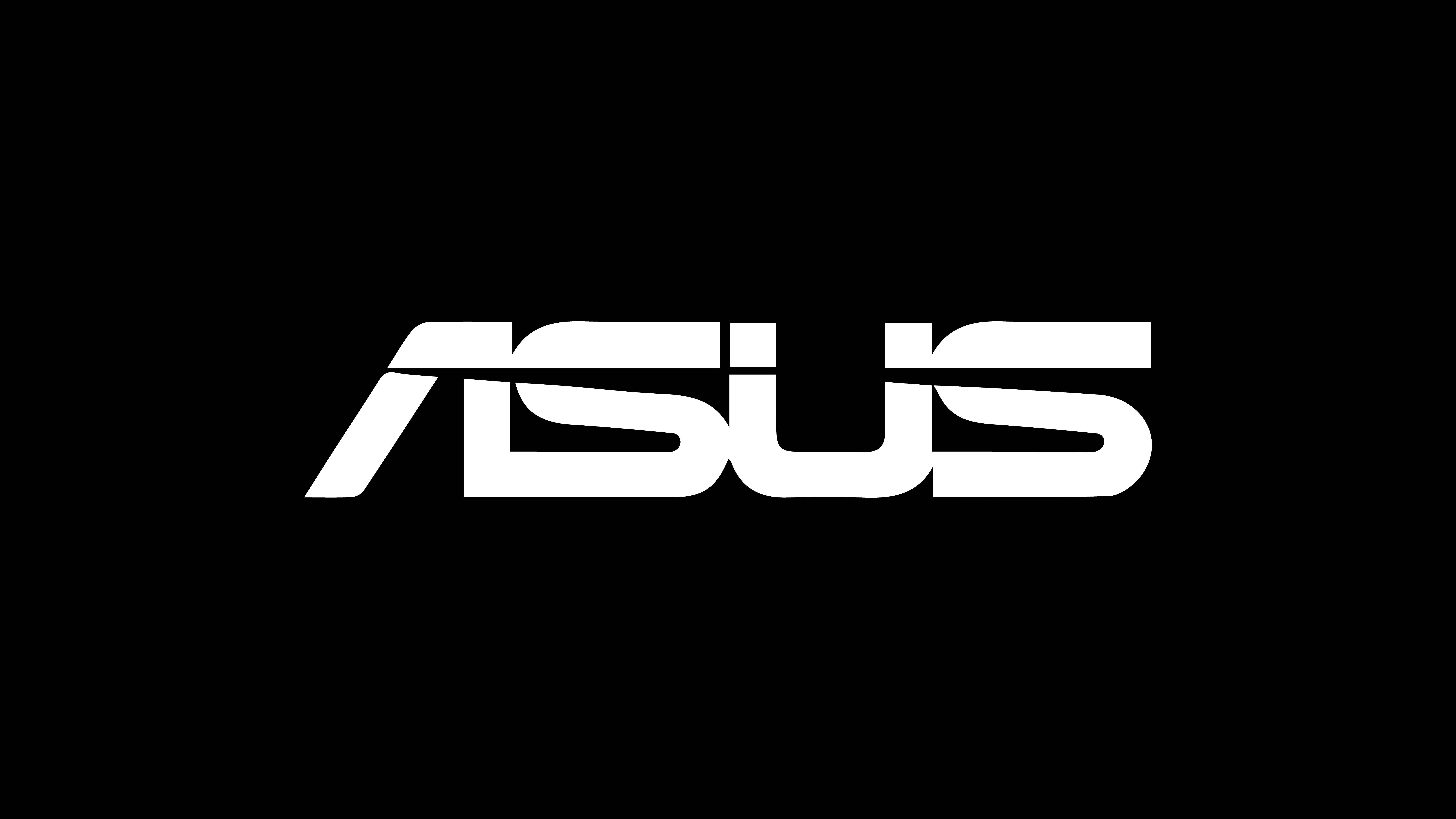 ASUS logo on black background HD Wallpaper