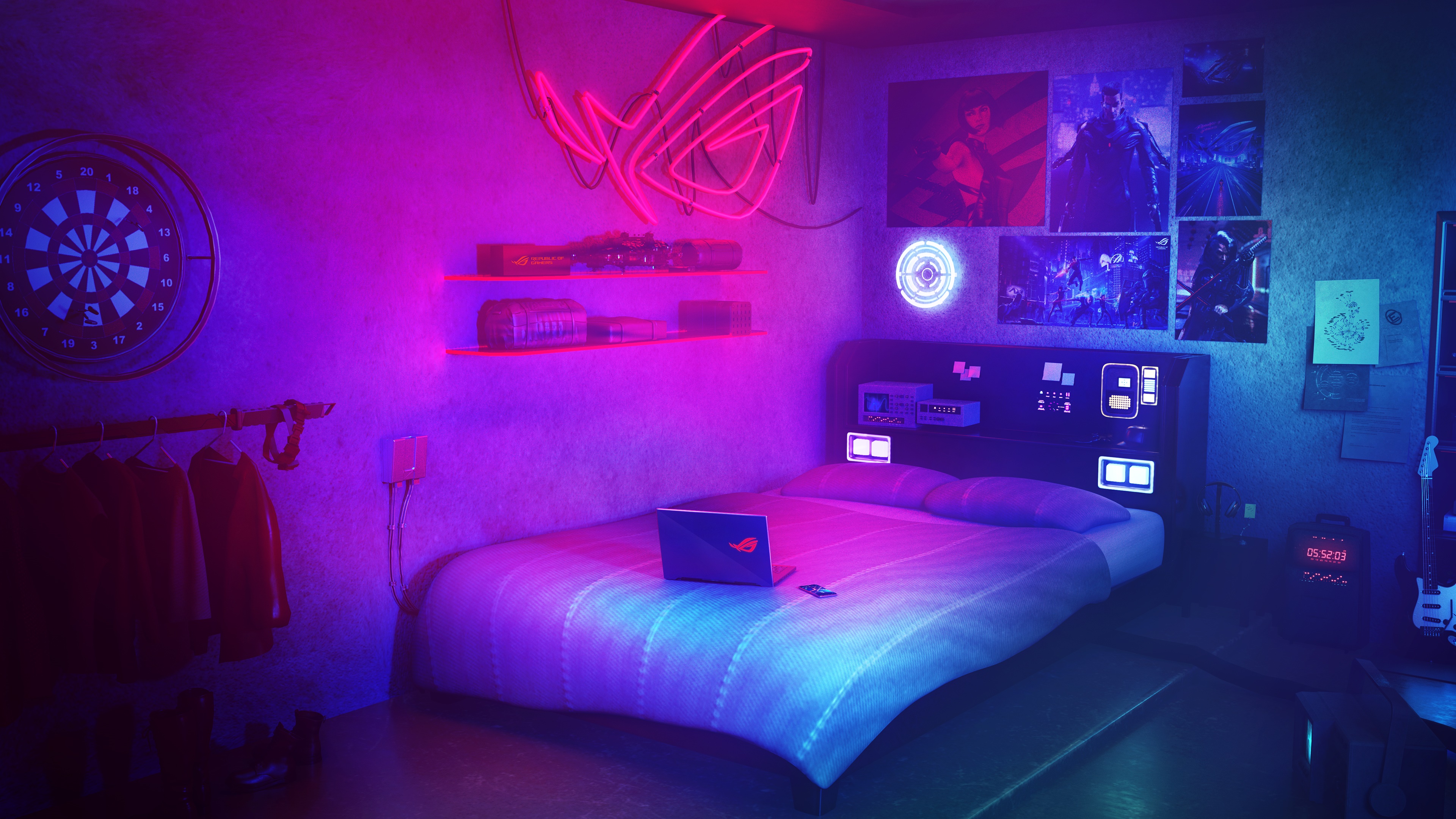 Asus ROG 4K Room HD Wallpaper