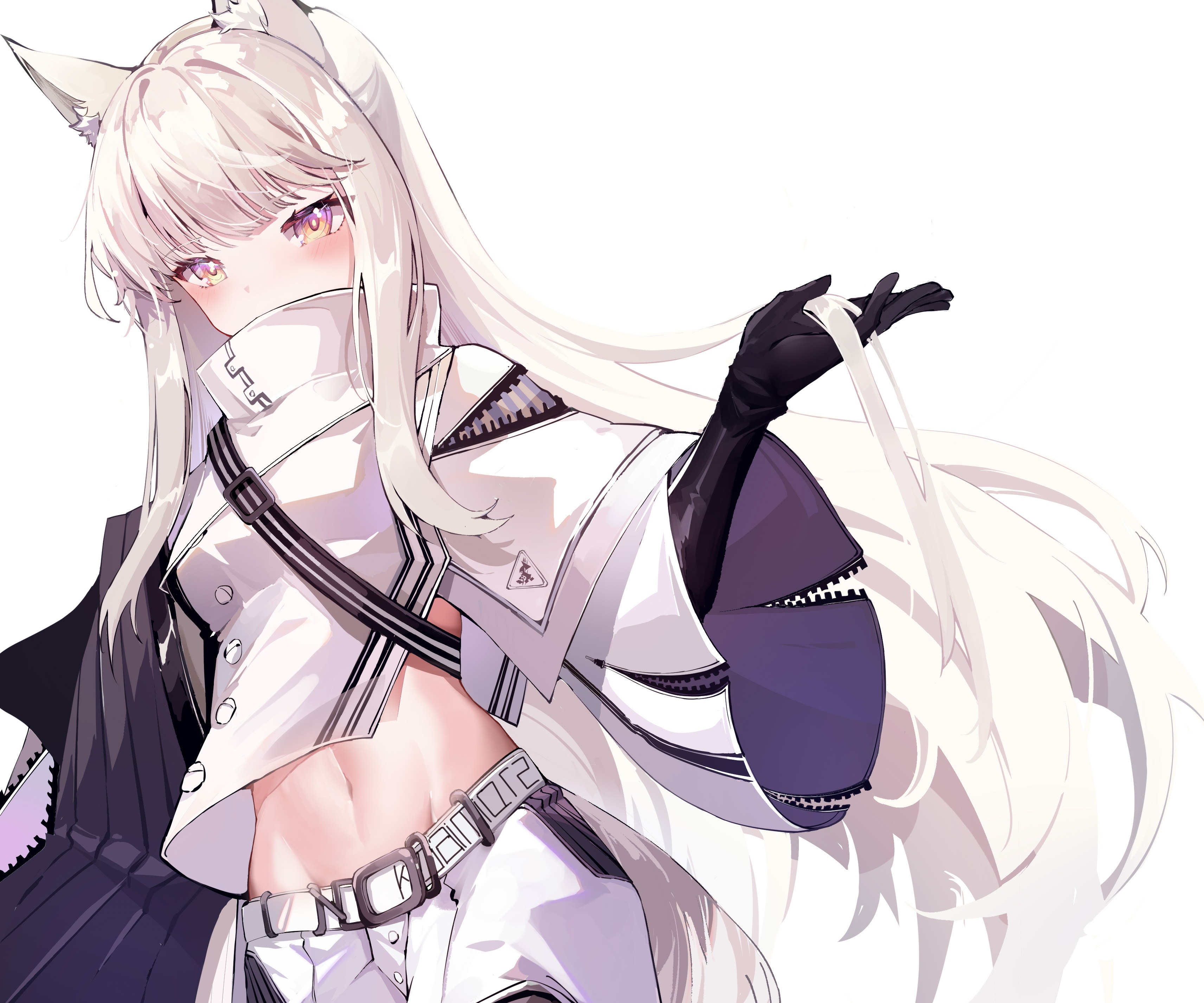 Platinum from Arknights HD Wallpaper