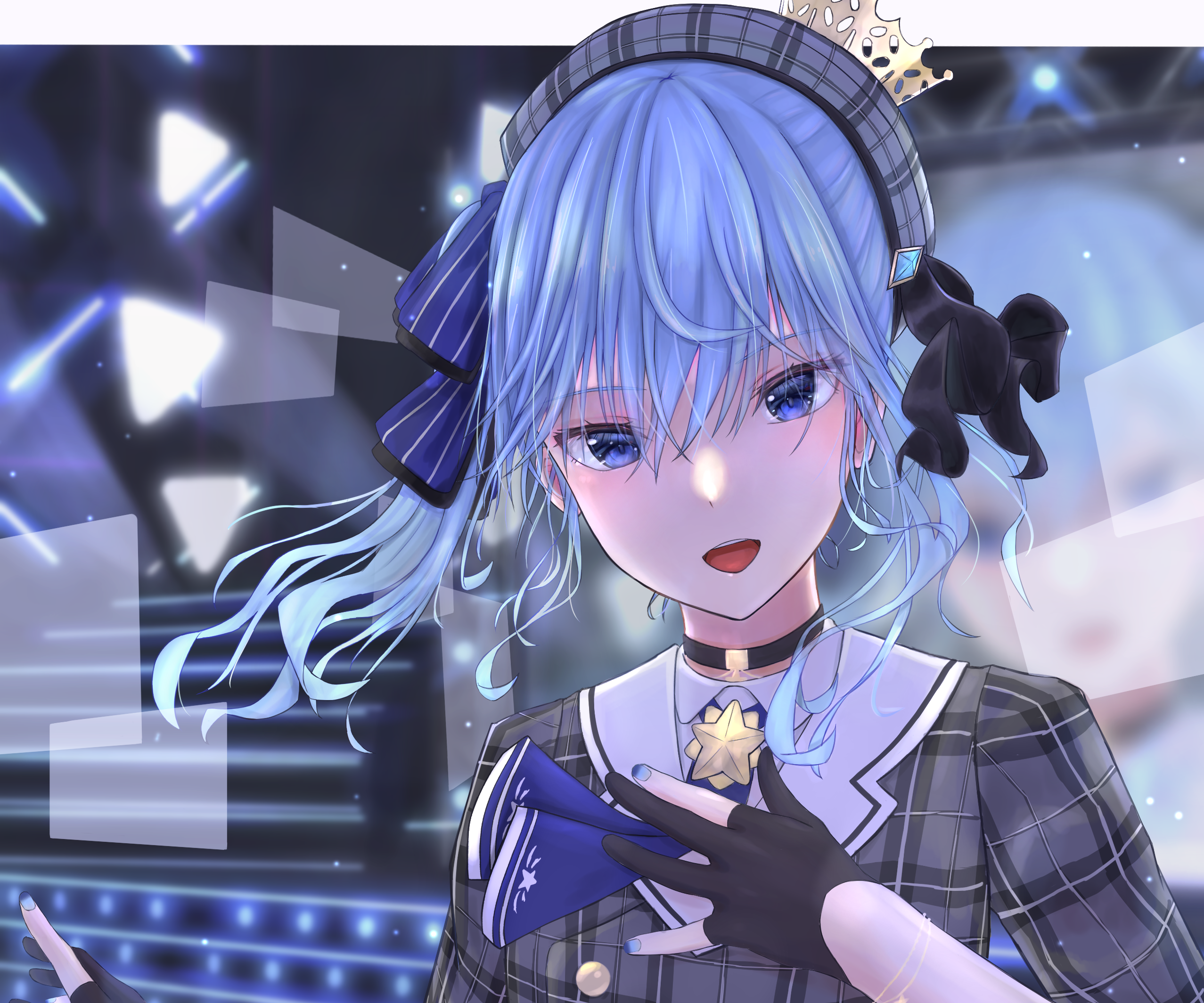 Hoshimachi Suisei from Hololive HD Wallpaper