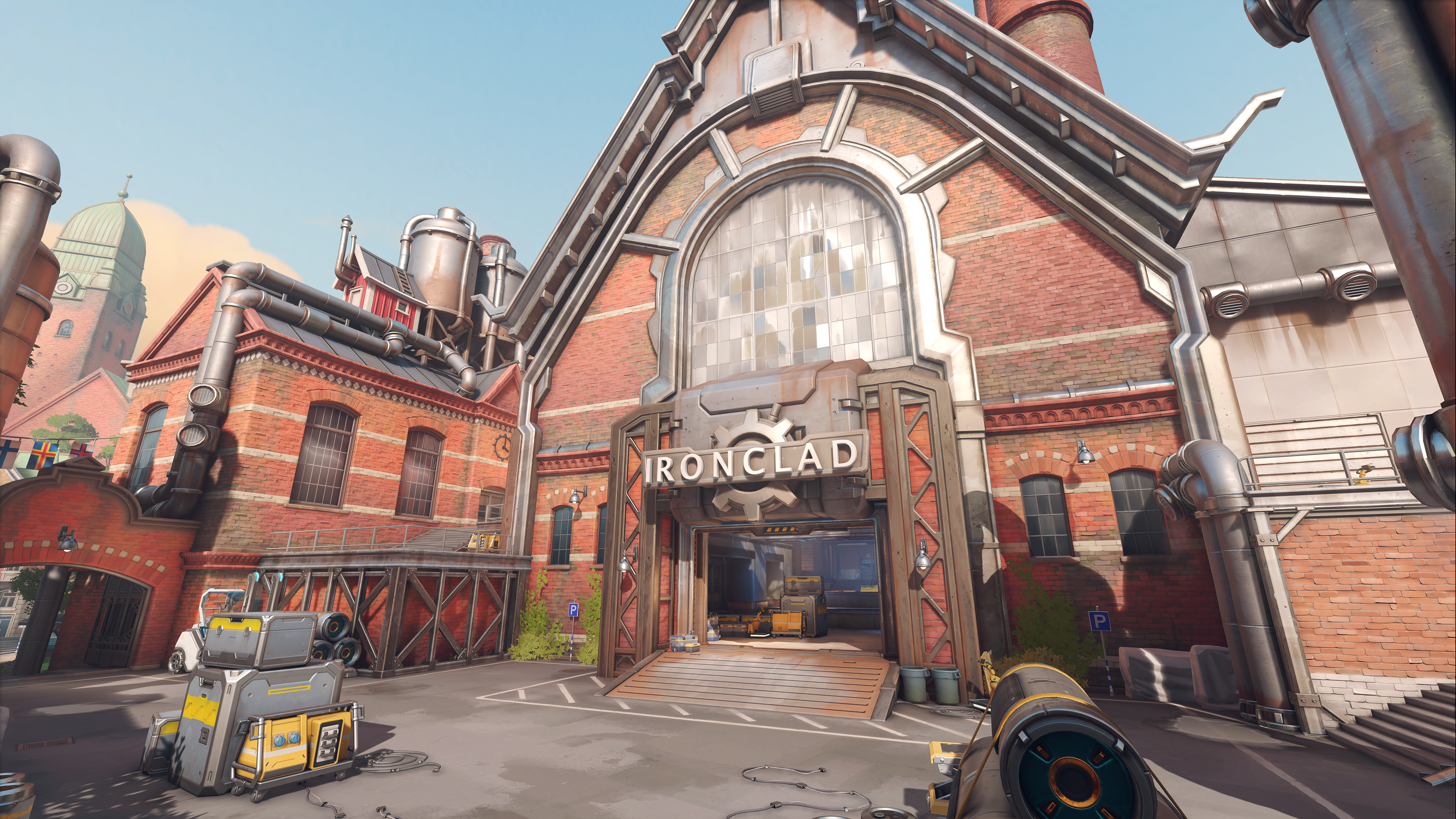 Overwatch 2 Ironclad Factory 4K HD Wallpaper