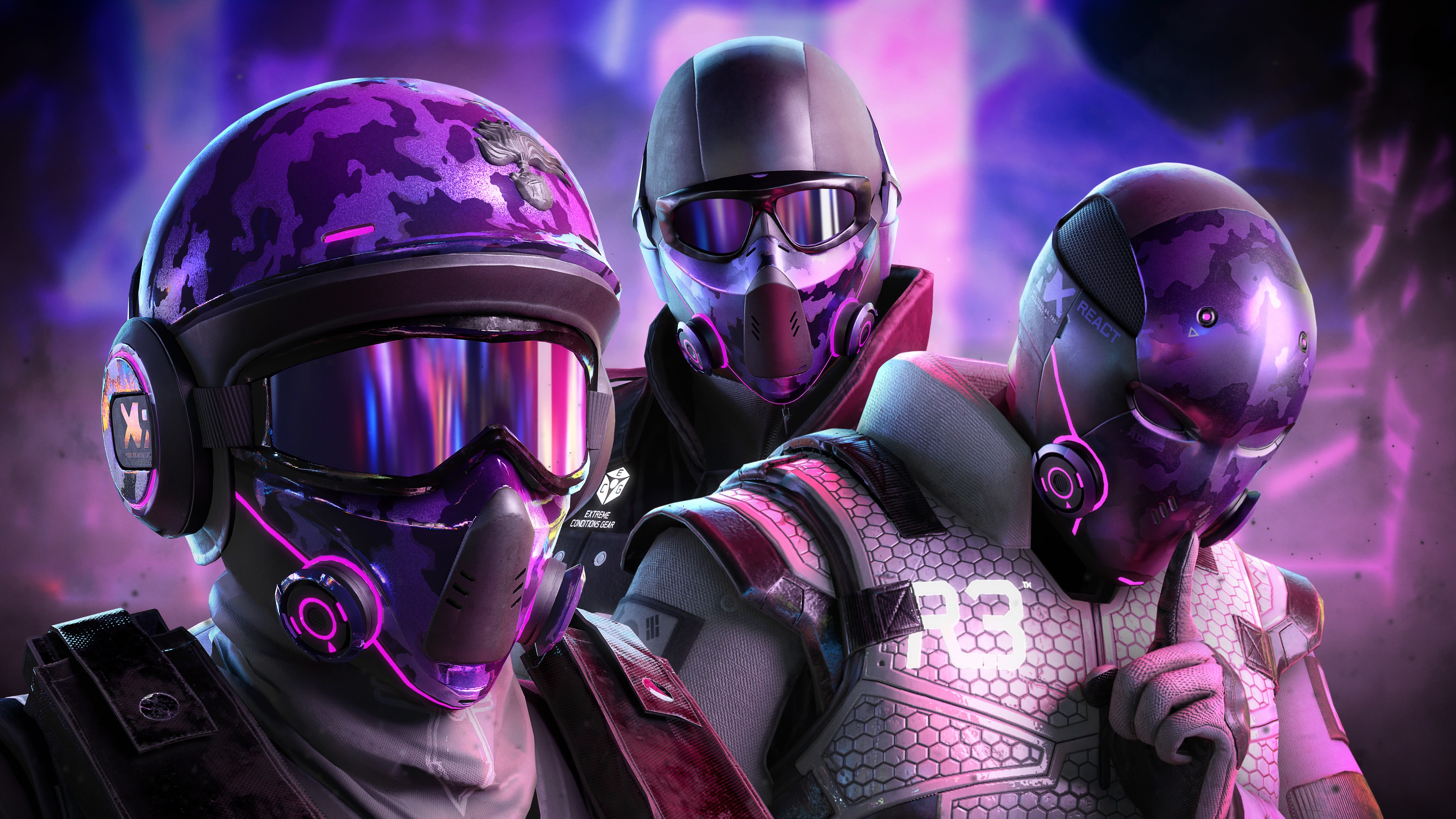 Tom Clancy's Rainbow Six Extraction 4K HD Wallpaper