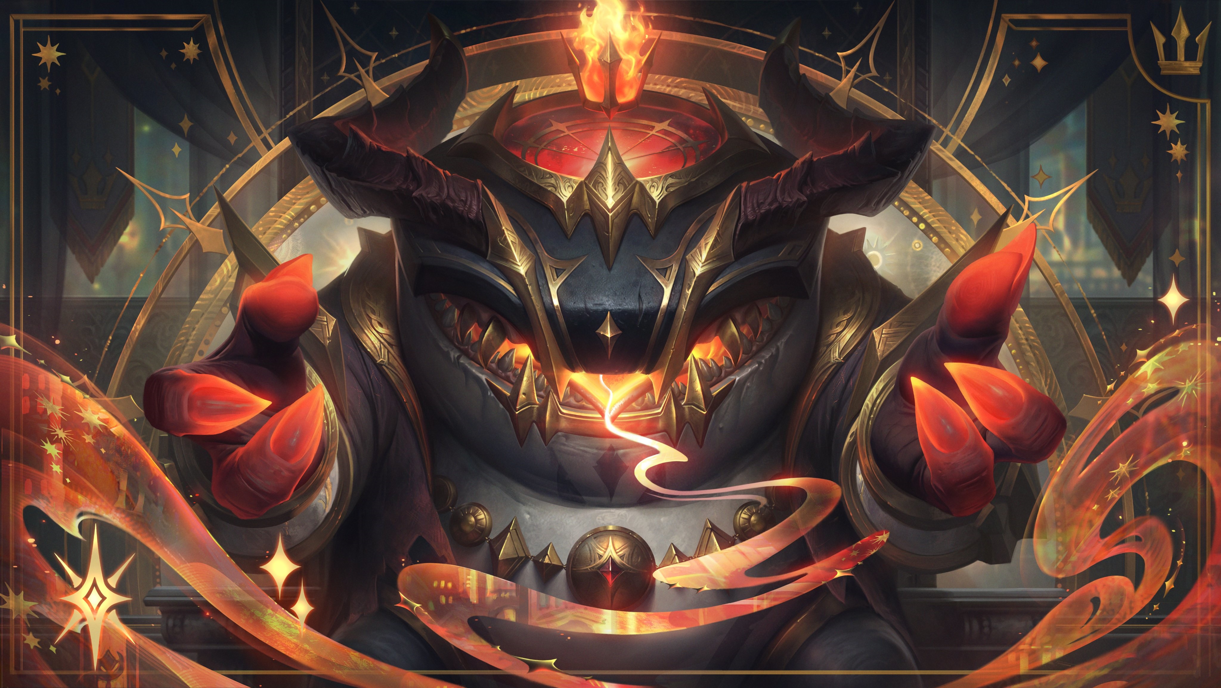 Tahm Kench from League of Legends 4K HD Wallpaper