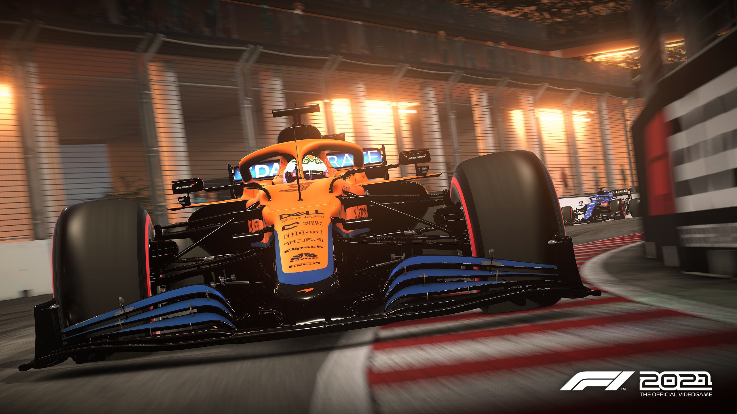 F1 2021 The Official Videogame McLaren Racing Car HD Wallpaper