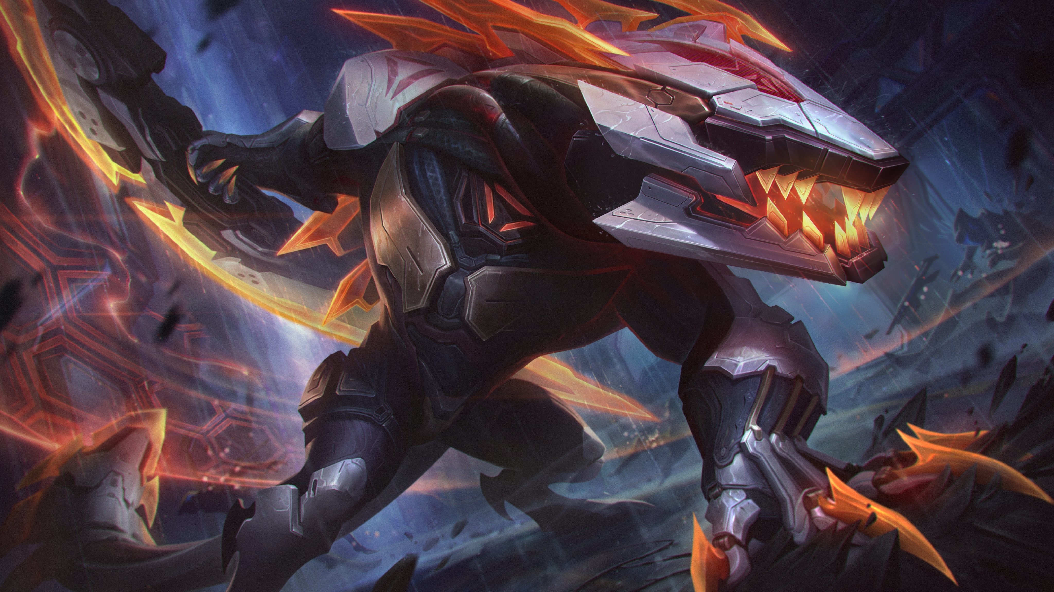 Renekton from League of Legends 4K HD Wallpaper