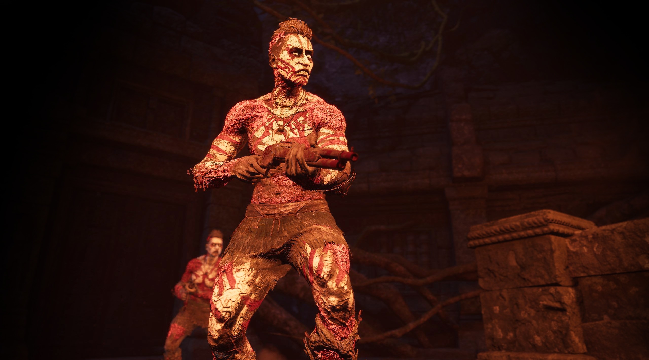 Far Cry 6 cultist with shotgun HD Wallpaper