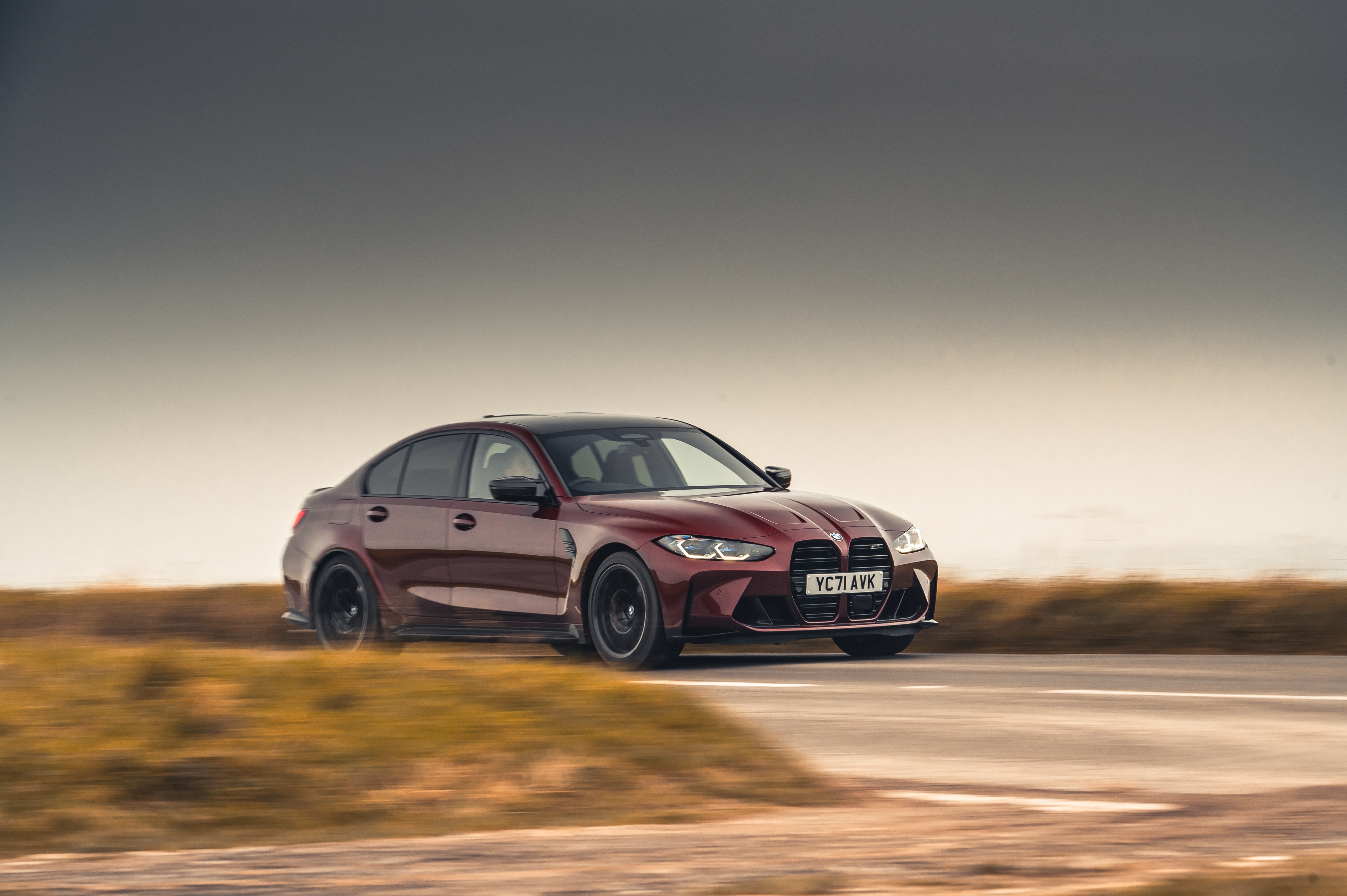 BMW M3 Competition M xDrive 4K HD Wallpaper
