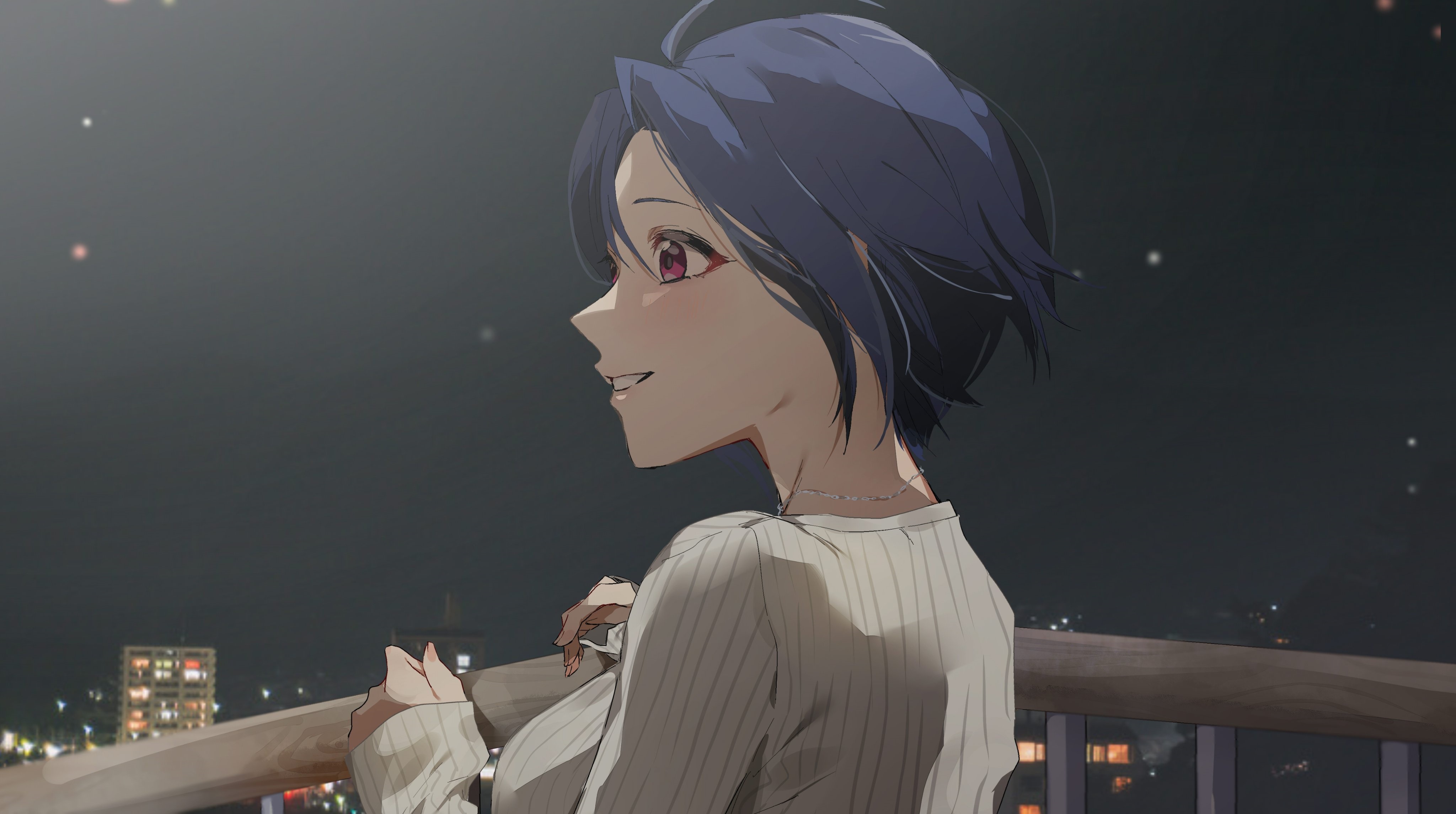 Azusa Miura from The IDOLM@STER 4K HD Wallpaper