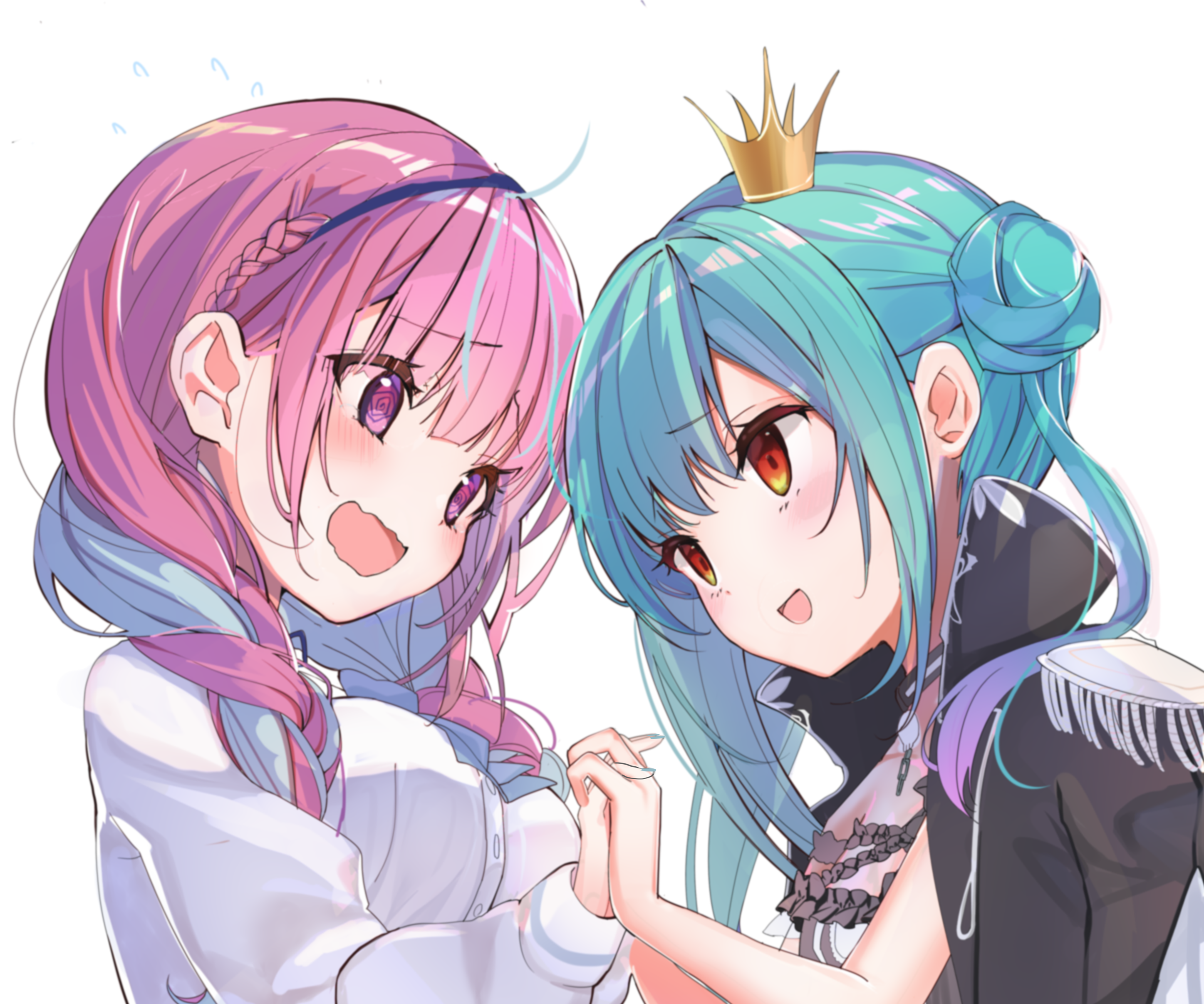 Minato Aqua and Uruha Rushia from Hololive HD Wallpaper
