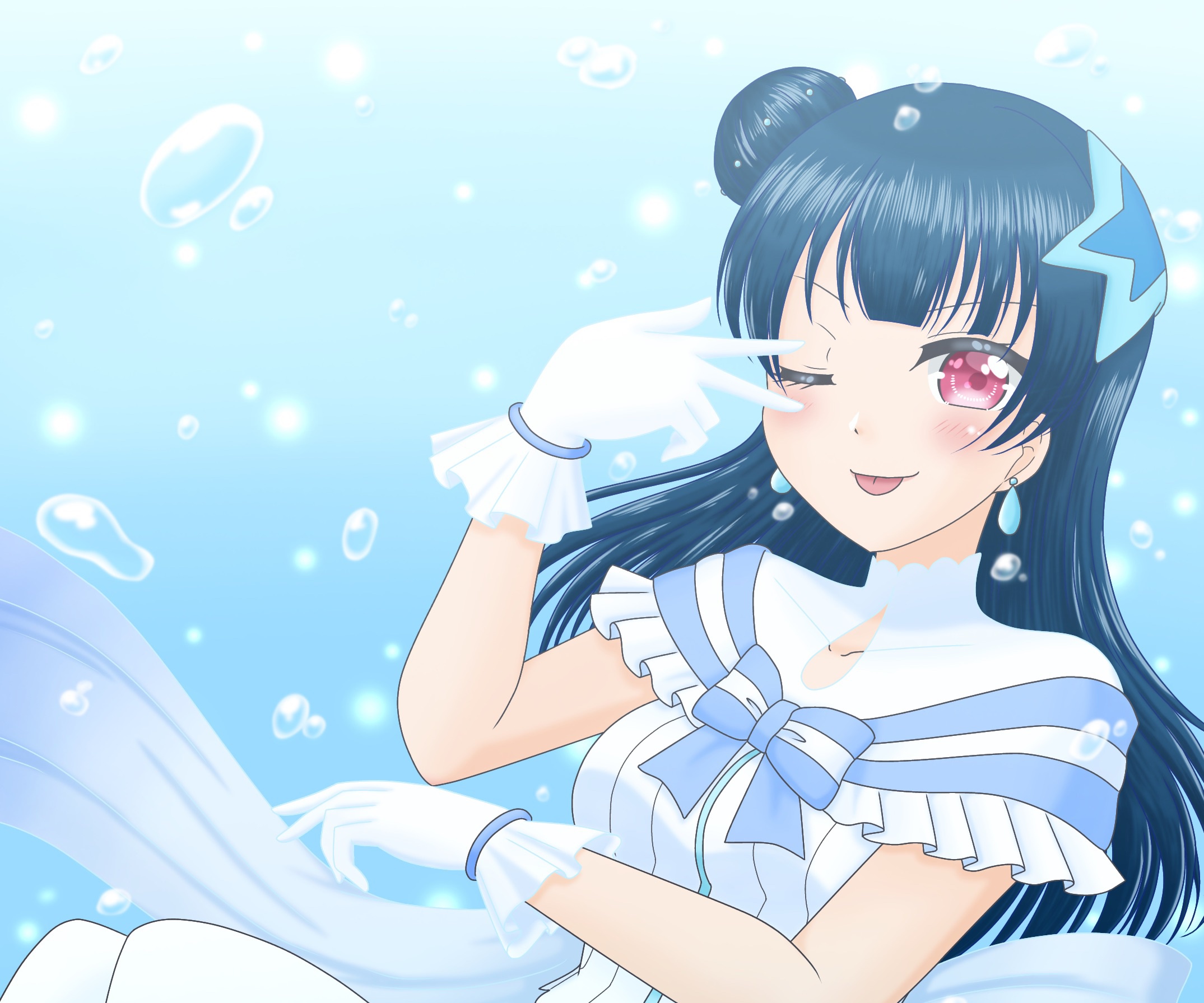 Yoshiko Tsushima from Love Live! Sunshine!! HD Wallpaper
