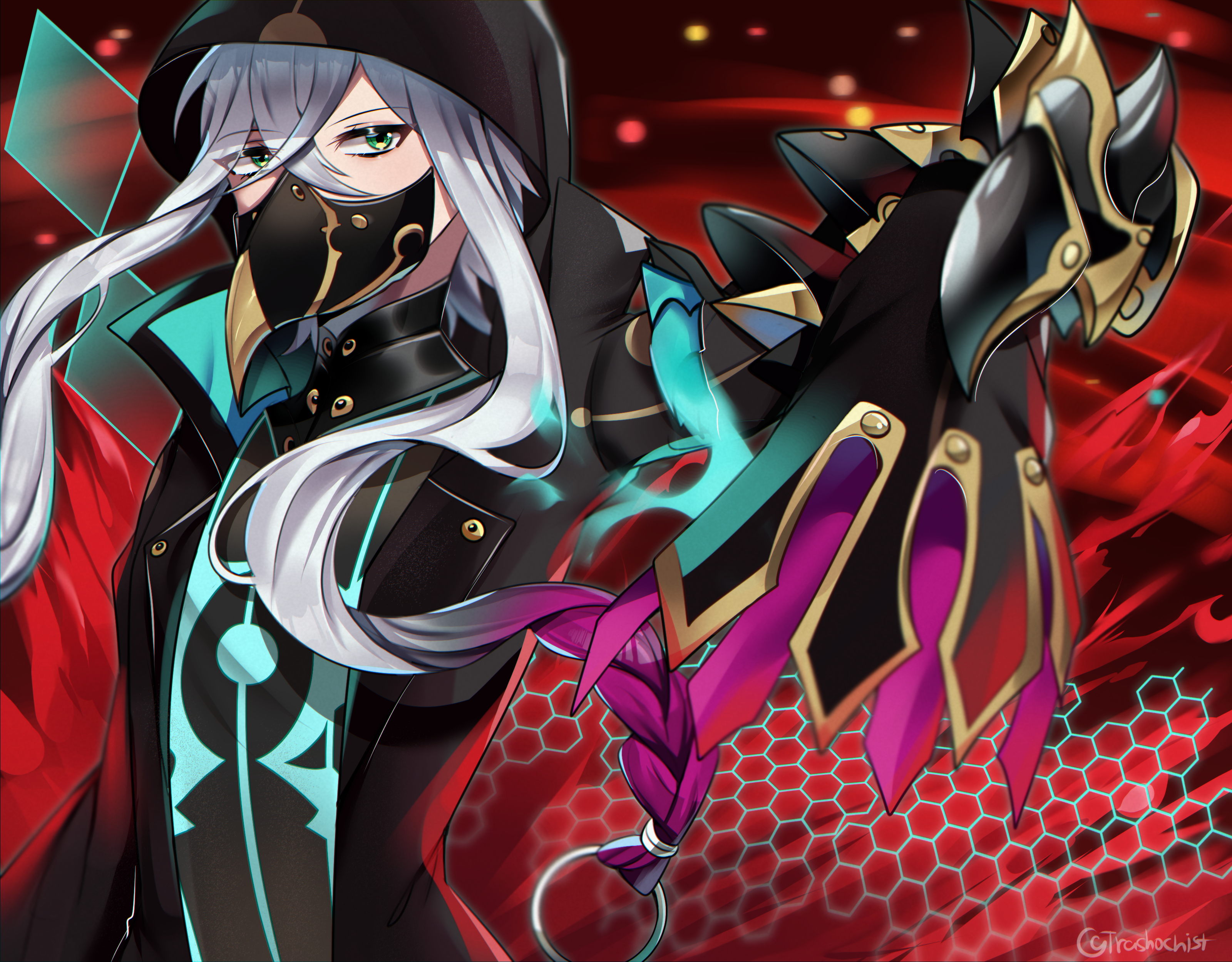 Asclepius from Fate/Grand Order HD Wallpaper