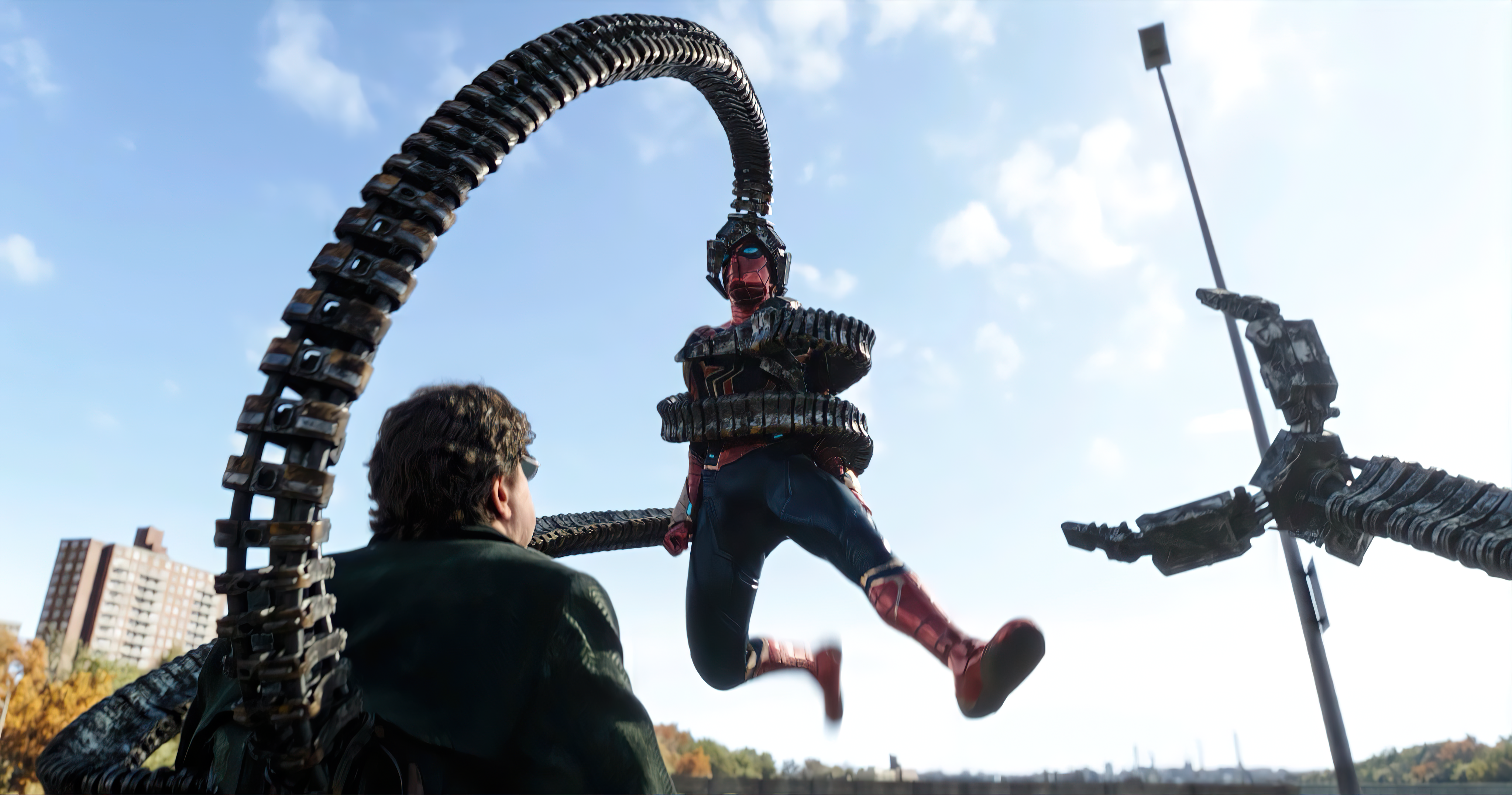 Doctor Octopus vs Spider-Man HD Wallpaper