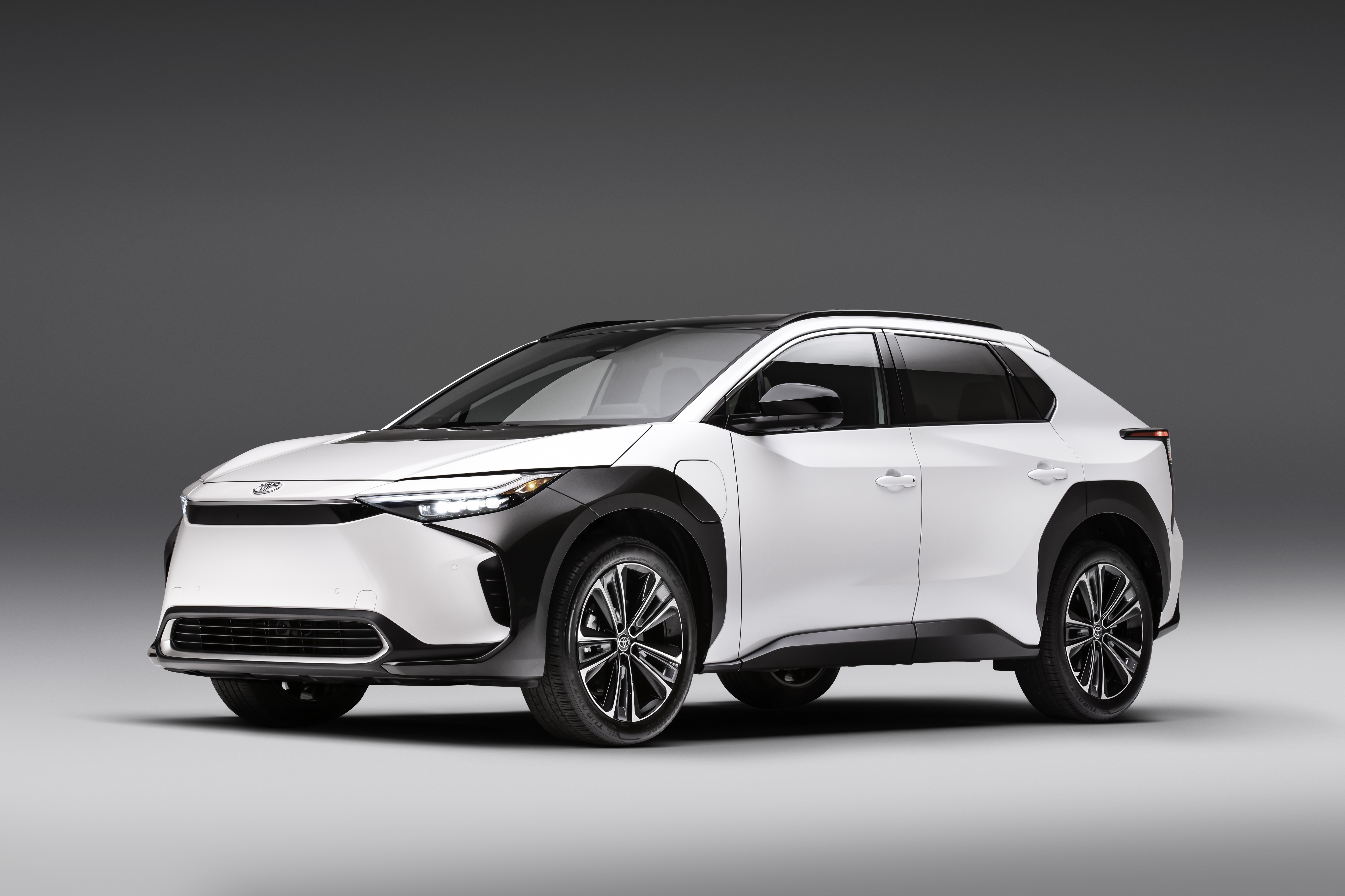 White Toyota BZ4X SUV 4K HD Wallpaper