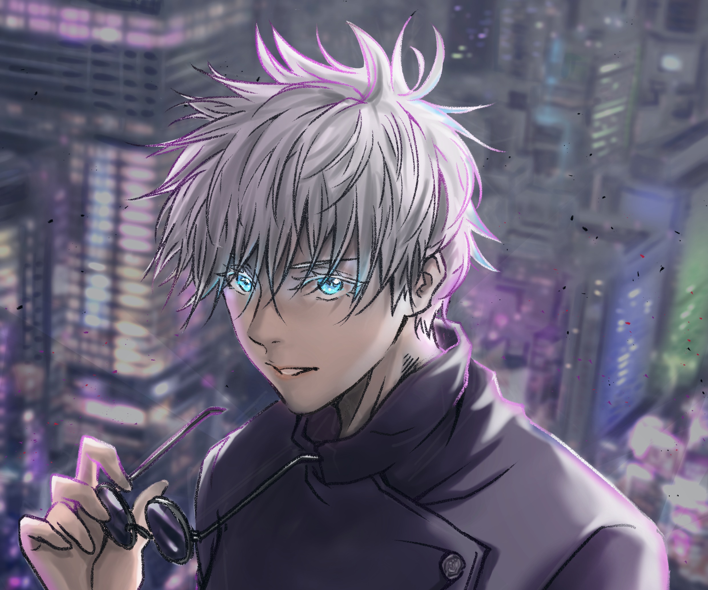 Satoru Gojo from Jujutsu Kaisen HD Wallpaper