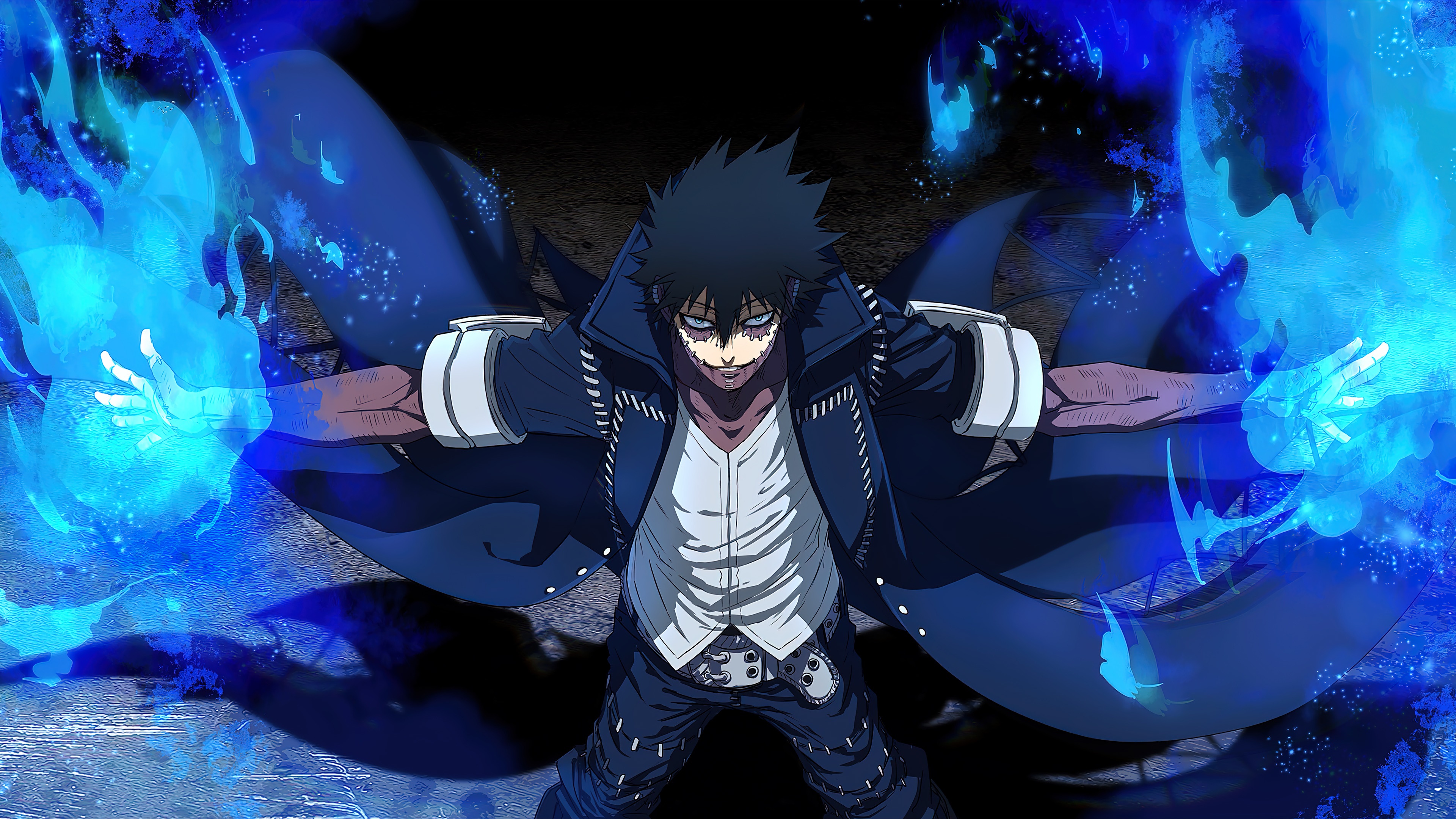 Dabi from My Hero Academia 4K HD Wallpaper