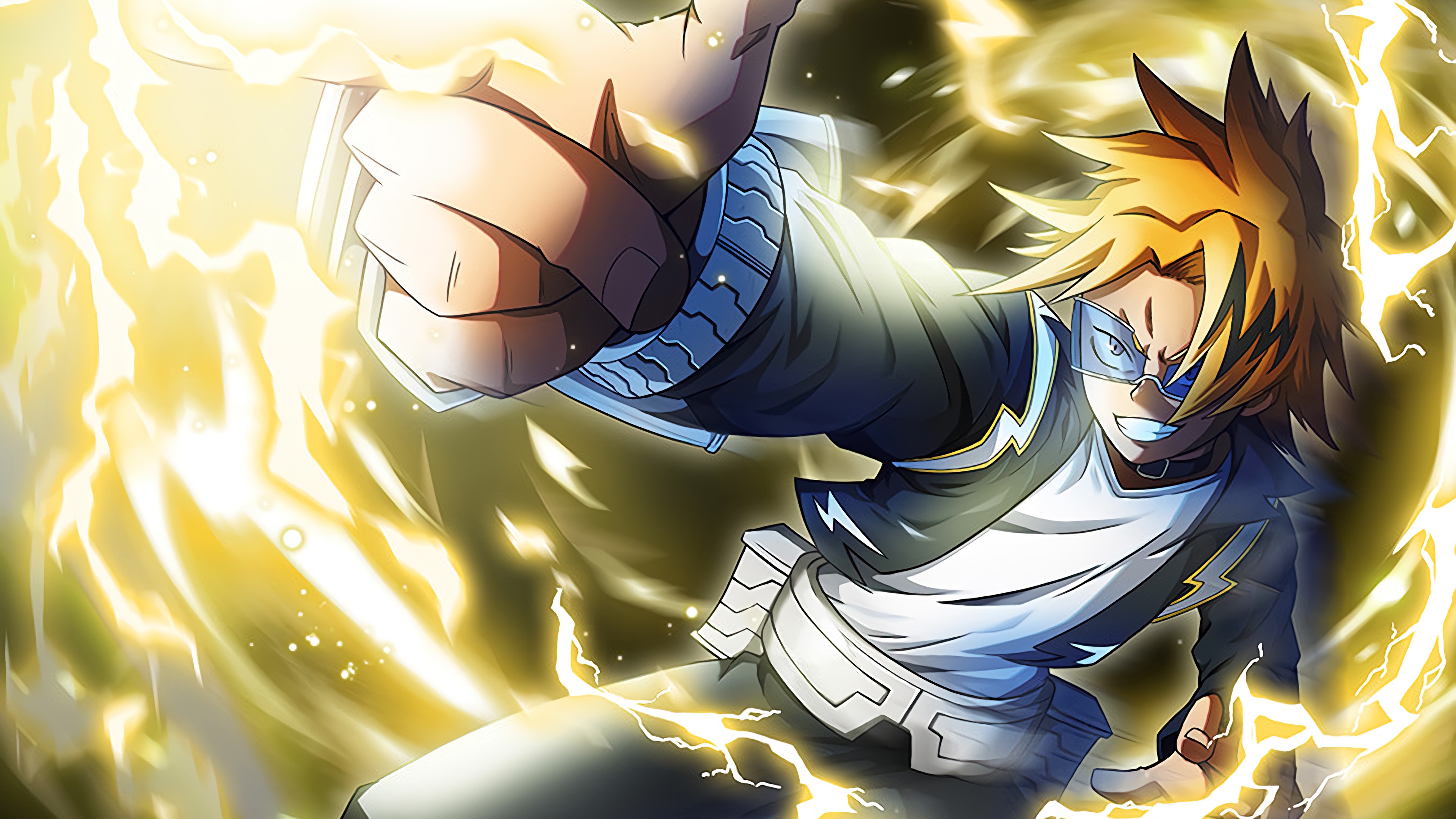 Denki Kaminari from My Hero Academia 4K HD Wallpaper