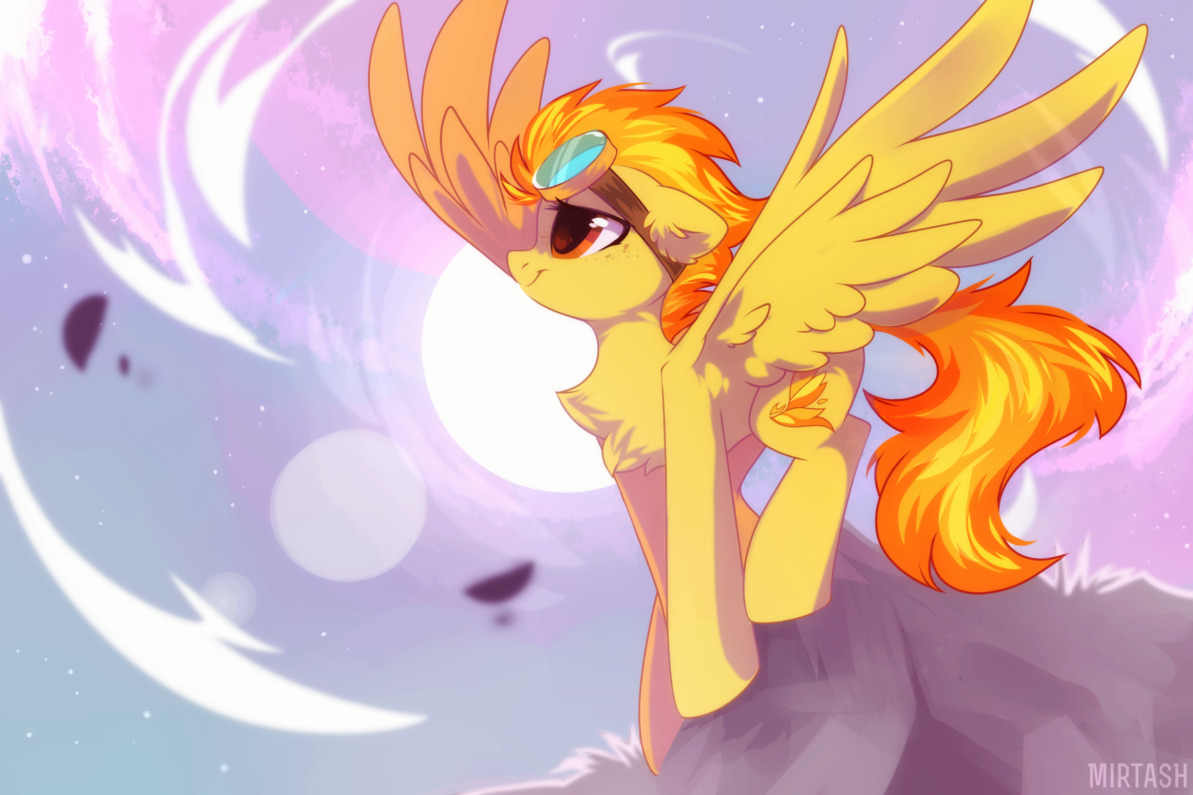 Spitfire from My Little Pony: Friendship Is Magic HD Wallpaper