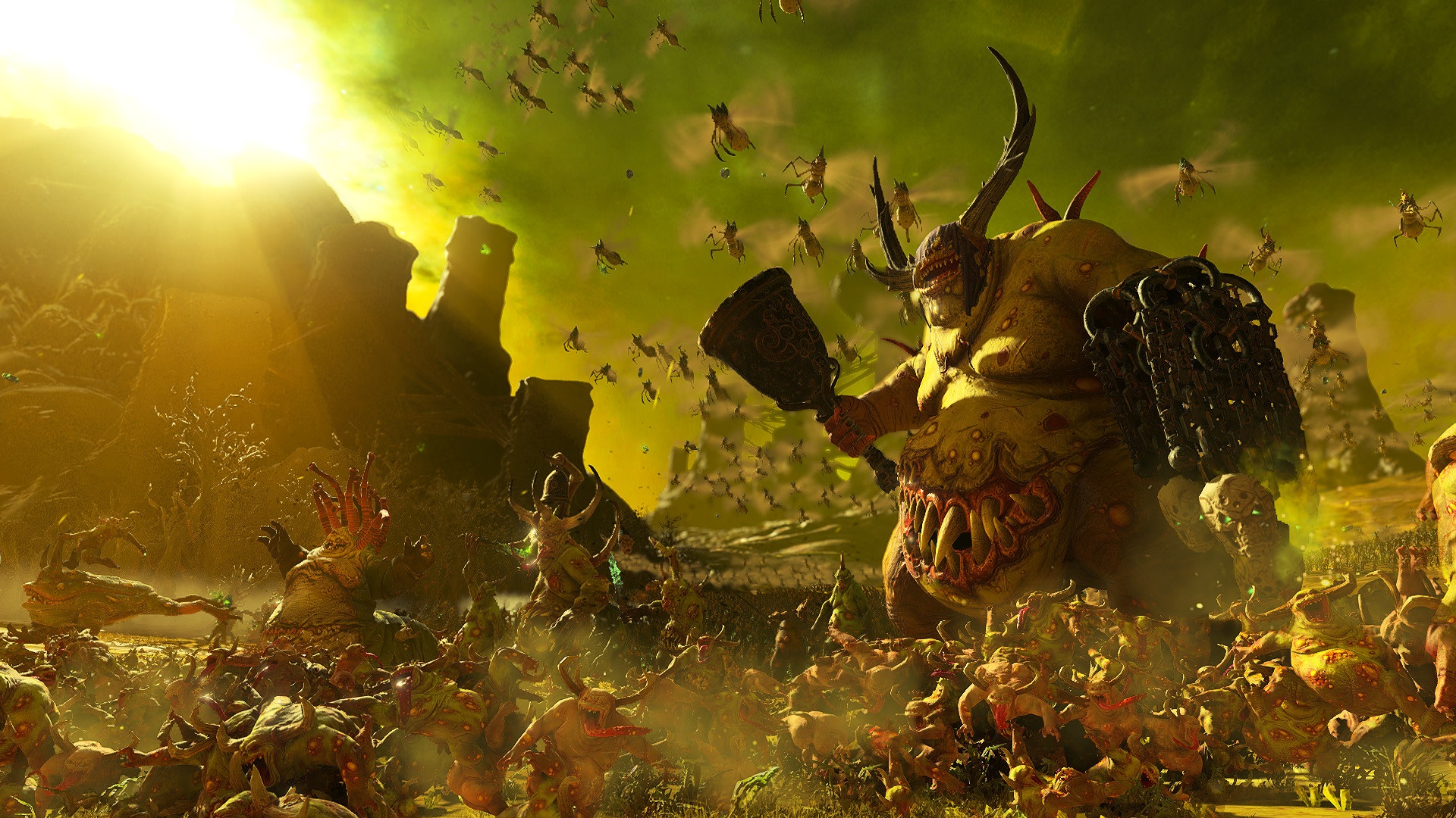 Great Unclean One from Total War: Warhammer III HD Wallpaper