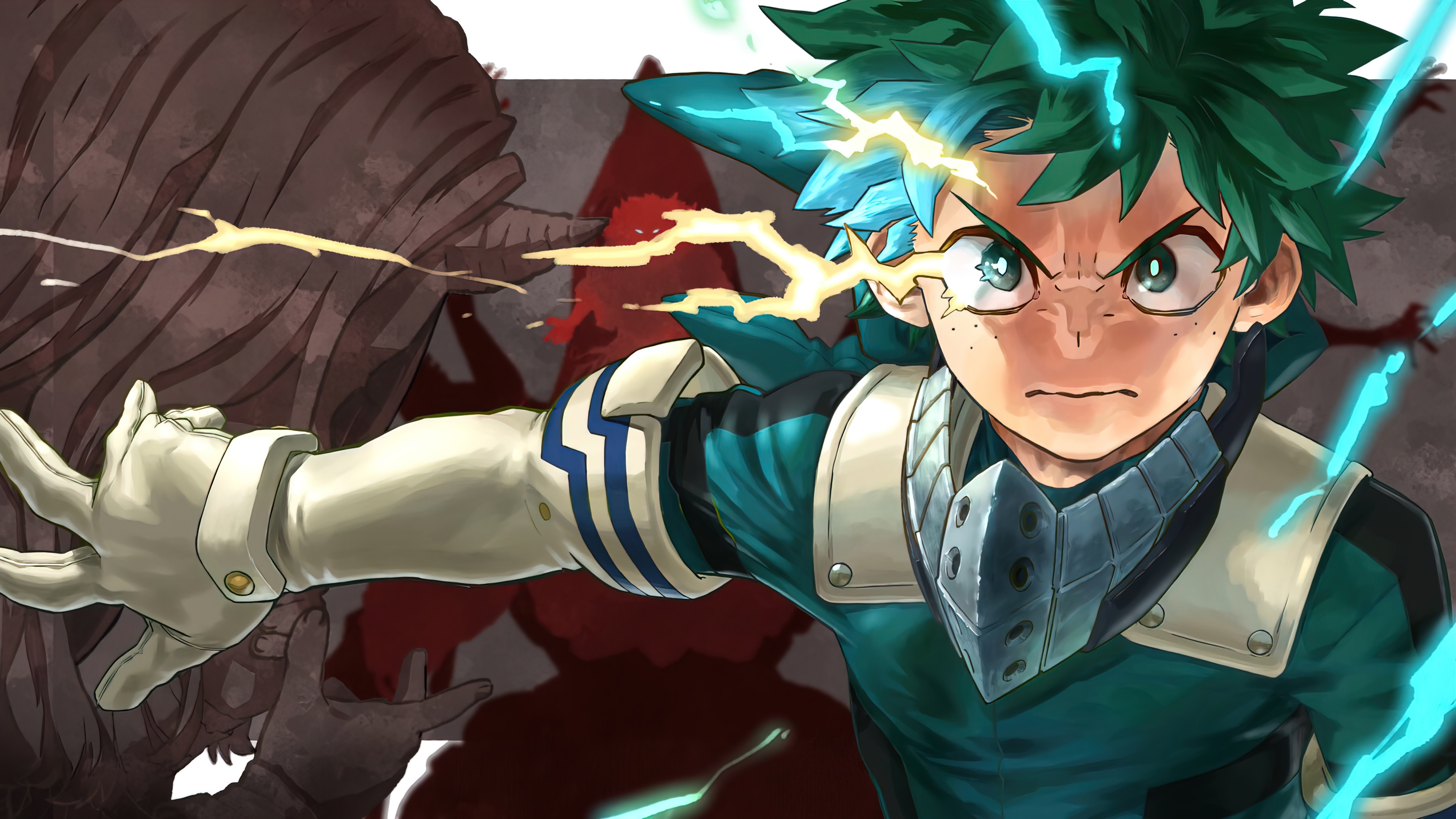 Izuku Midoriya from My Hero Academia 4K HD Wallpaper