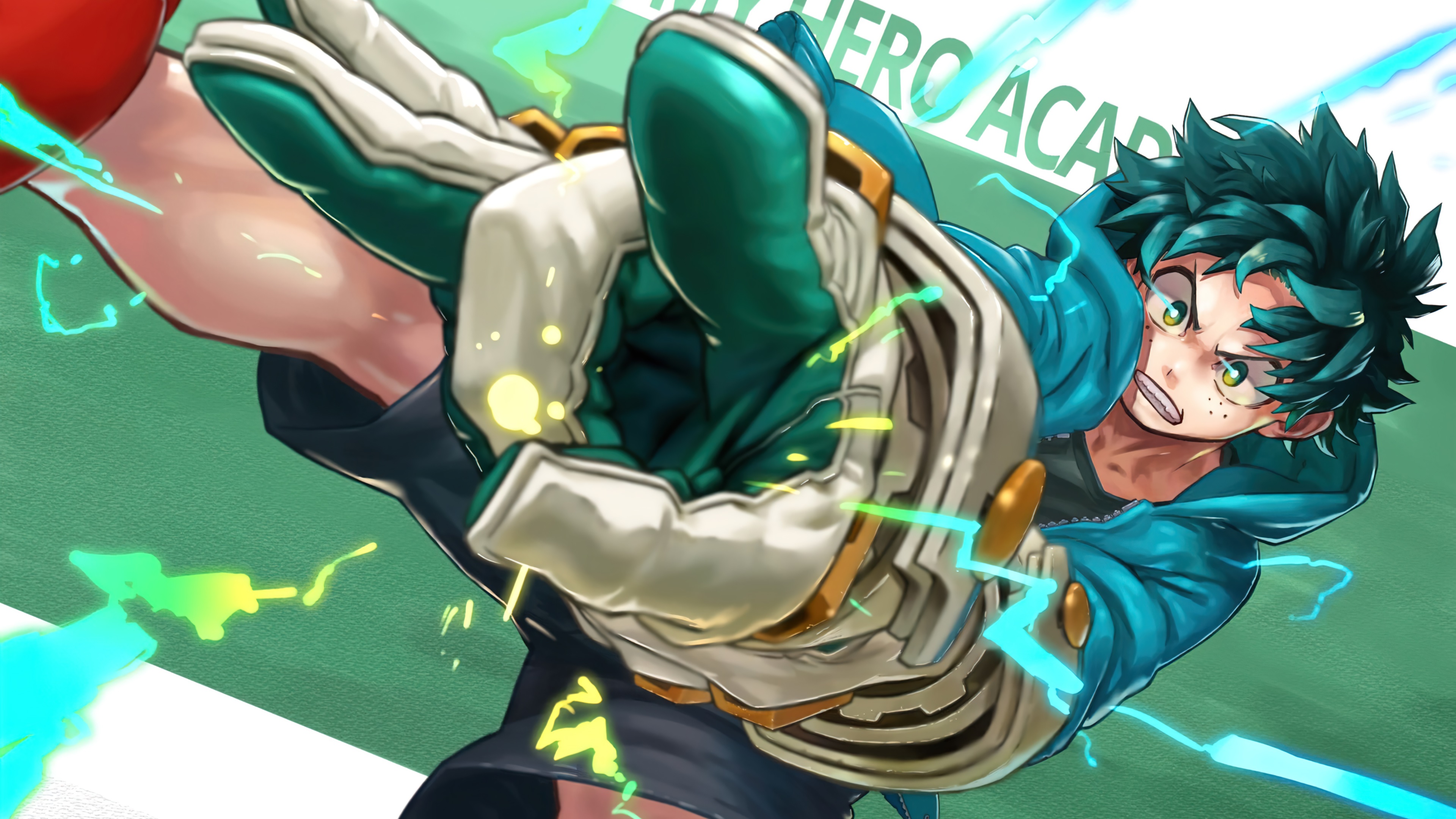 Izuku Midoriya from My Hero Academia 4K HD Wallpaper