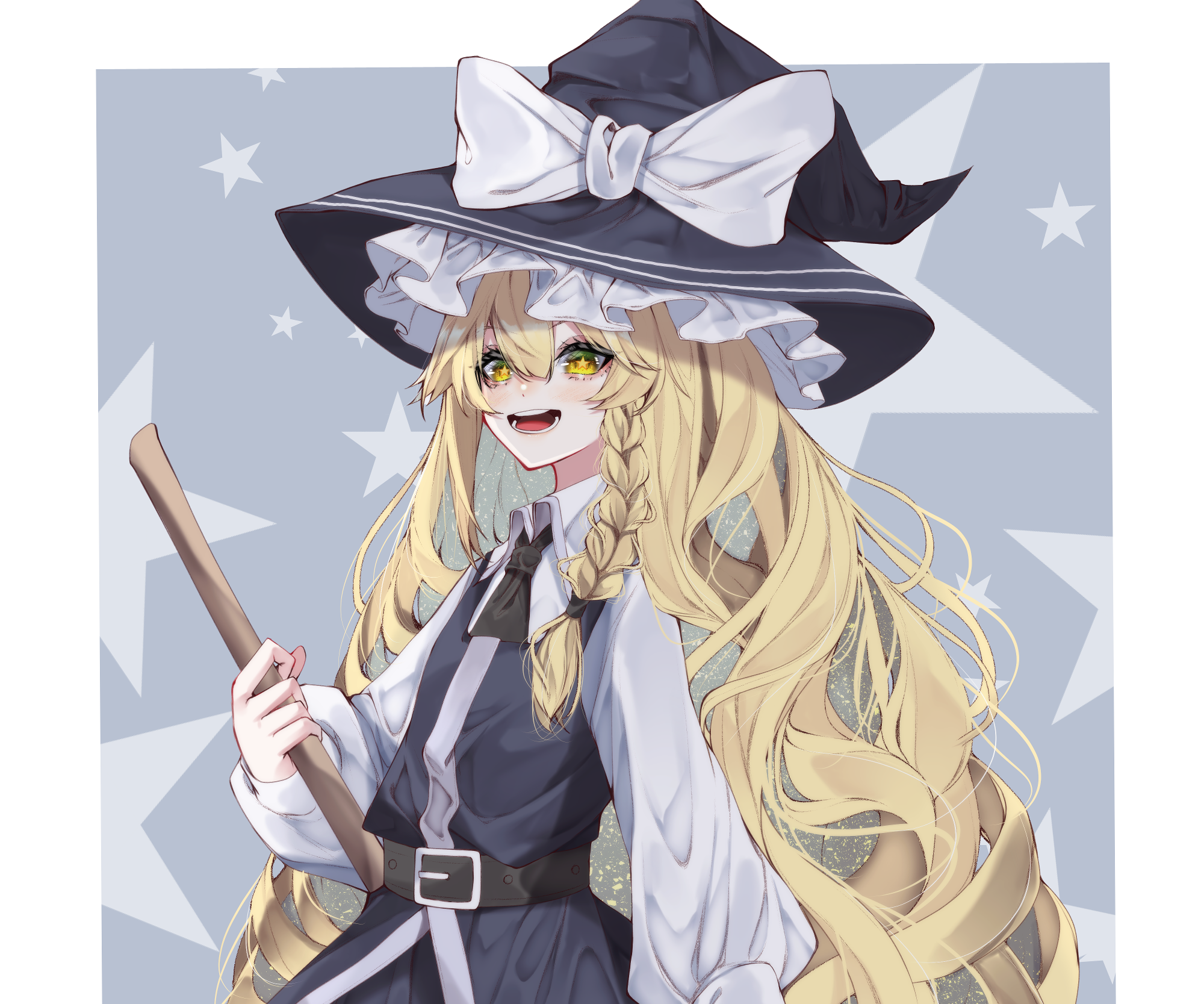 Marisa Kirisame from Touhou Project HD Wallpaper