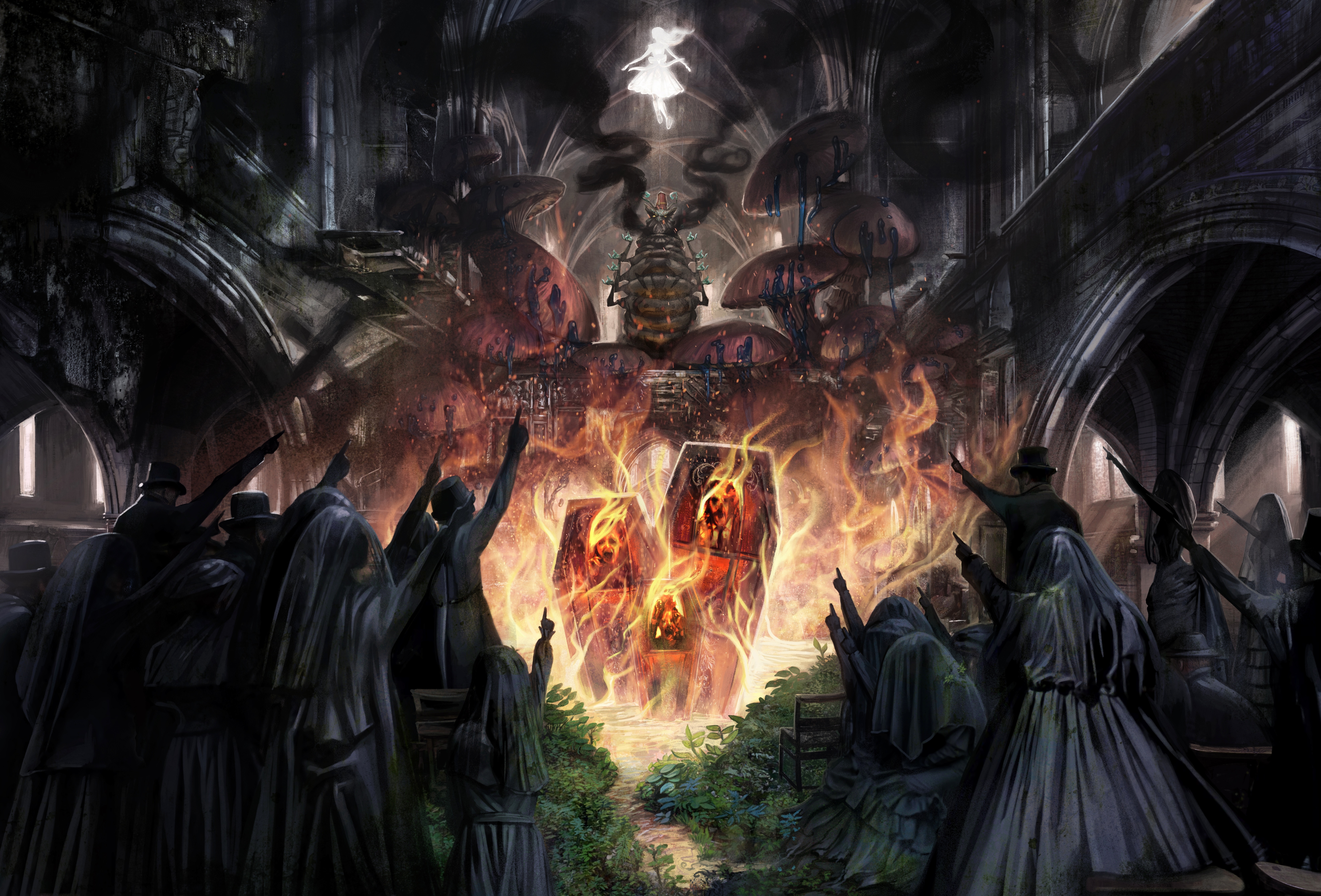 The Funeral by Omri Koresh HD Wallpaper