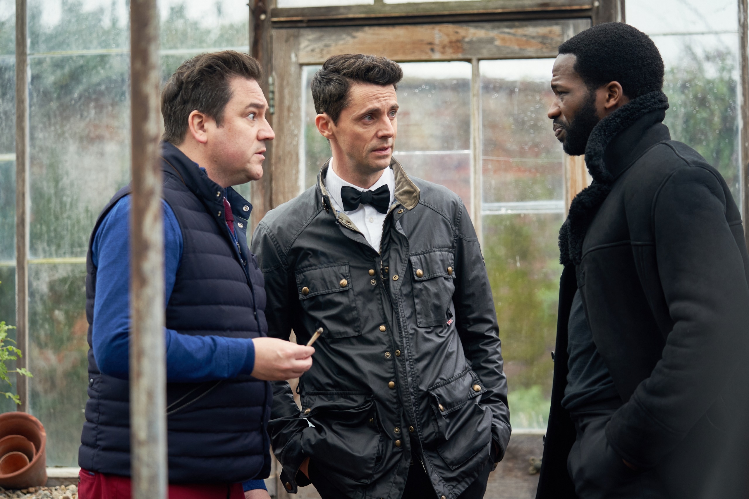Matthew Goode in Silent Night HD Wallpaper
