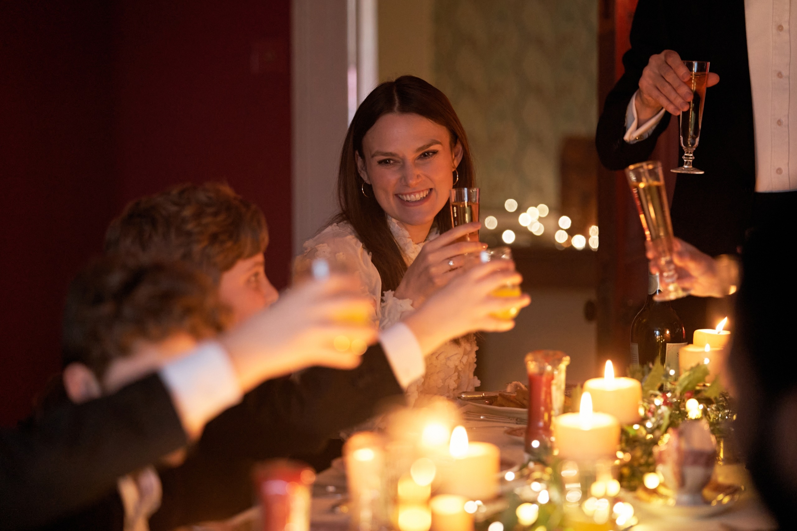 Keira Knightley in Silent Night HD Wallpaper