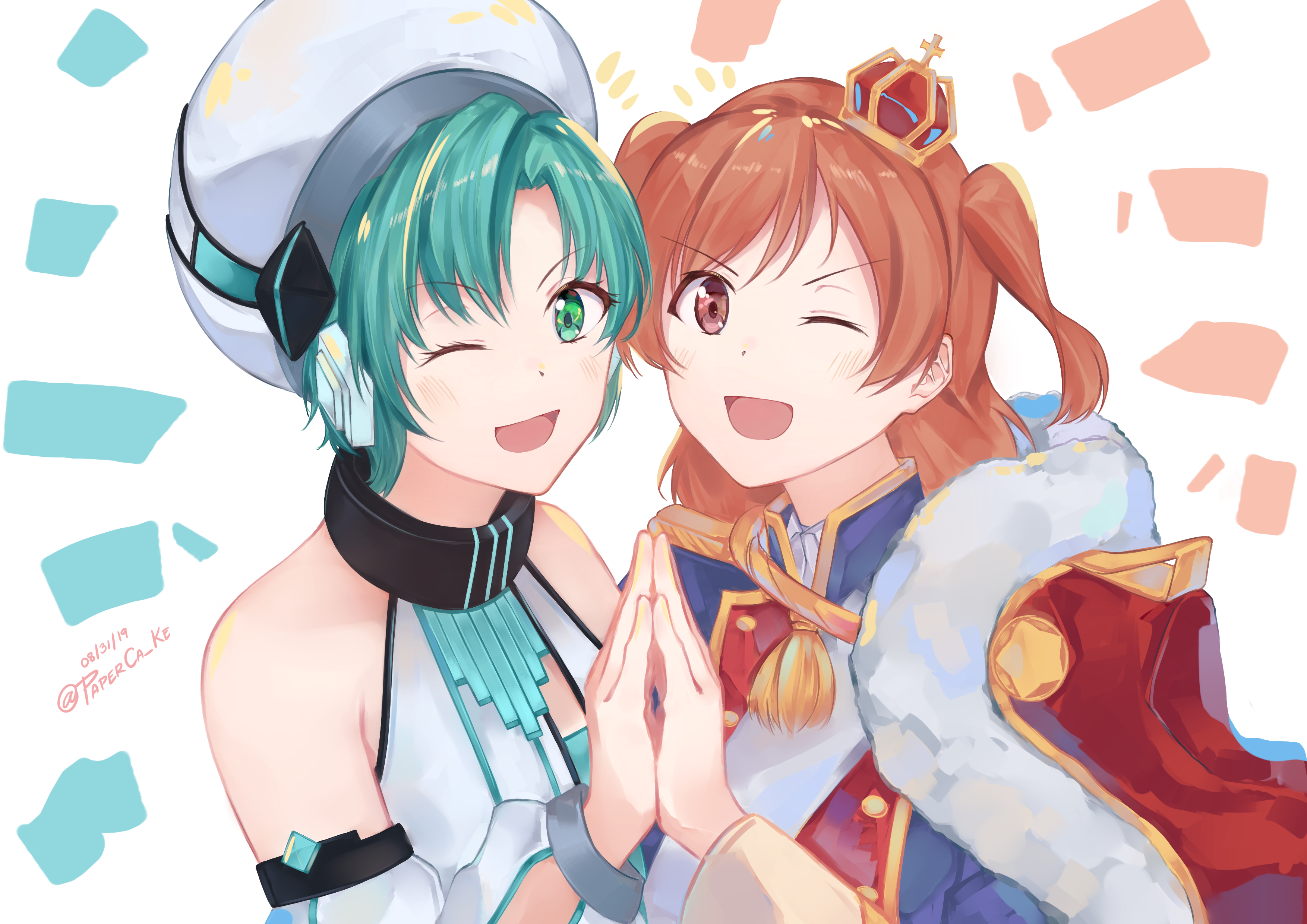 Towa Hanamaki and Karen Aijo from D4DJ HD Wallpaper
