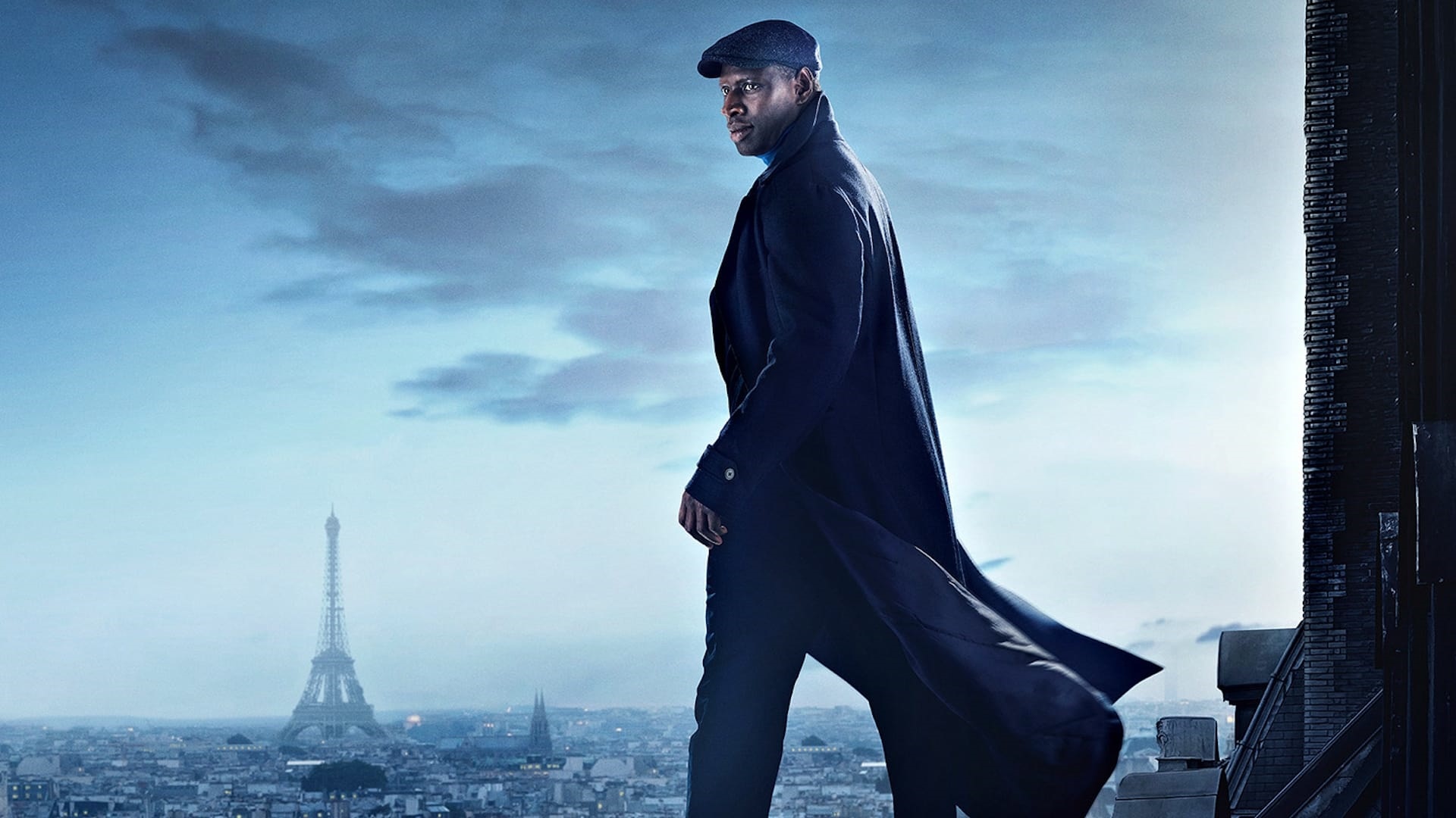 Omar Sy as Lupin in Paris HD Wallpaper