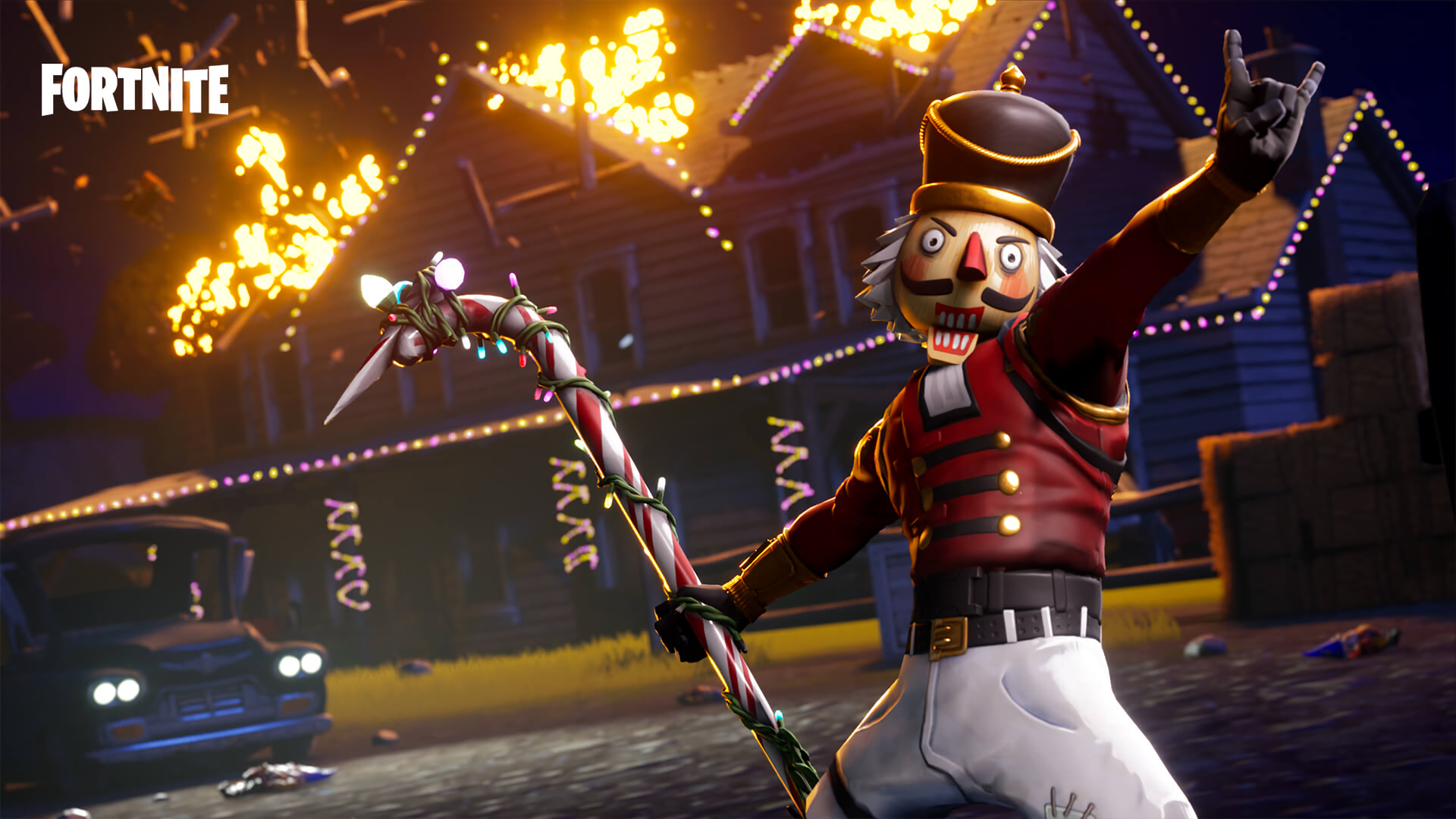 Nutcracker skin from Fortnite HD Wallpaper