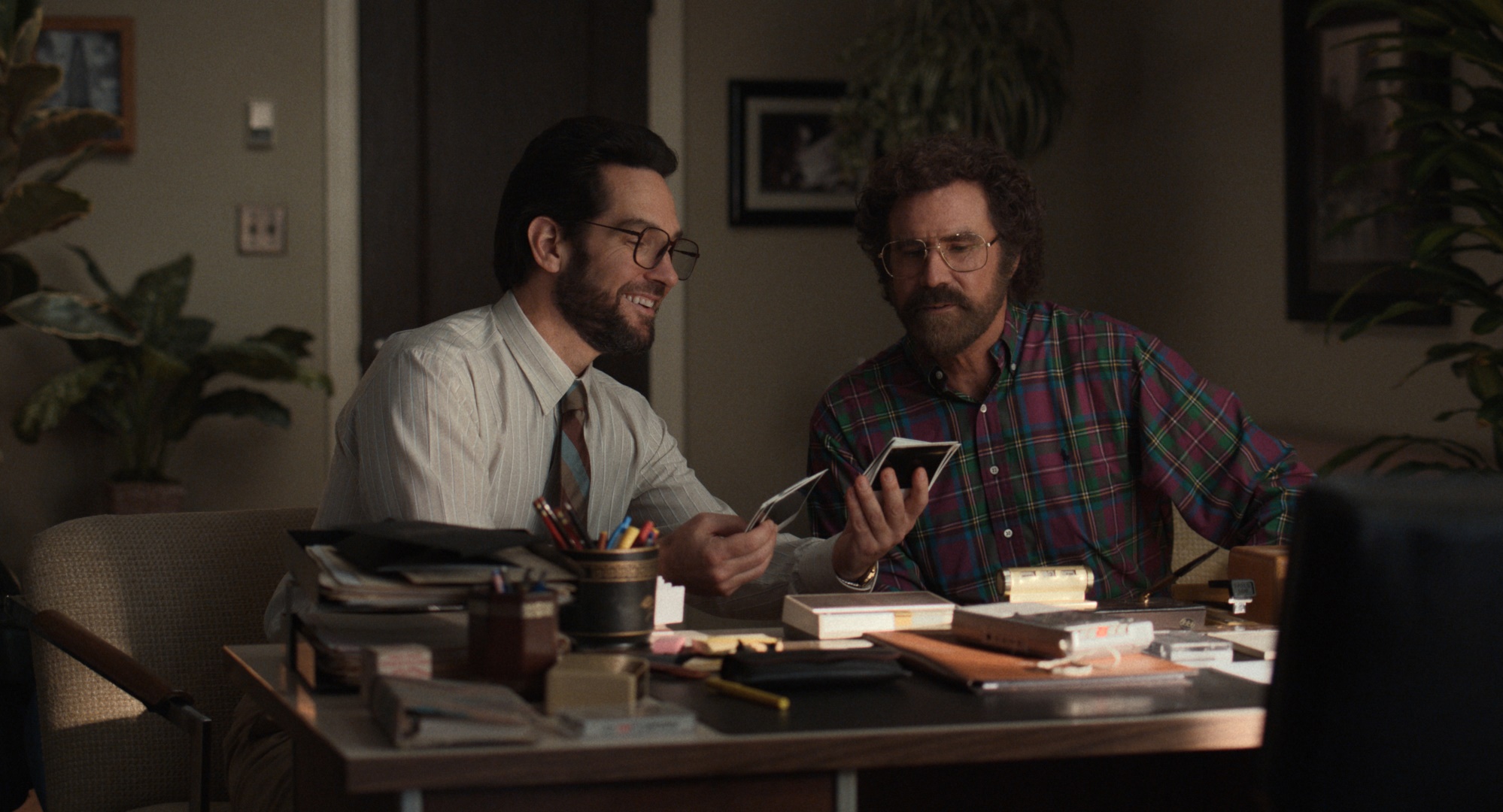 Paul Rudd and Will Ferrell in The Shrink Next Door HD Wallpaper
