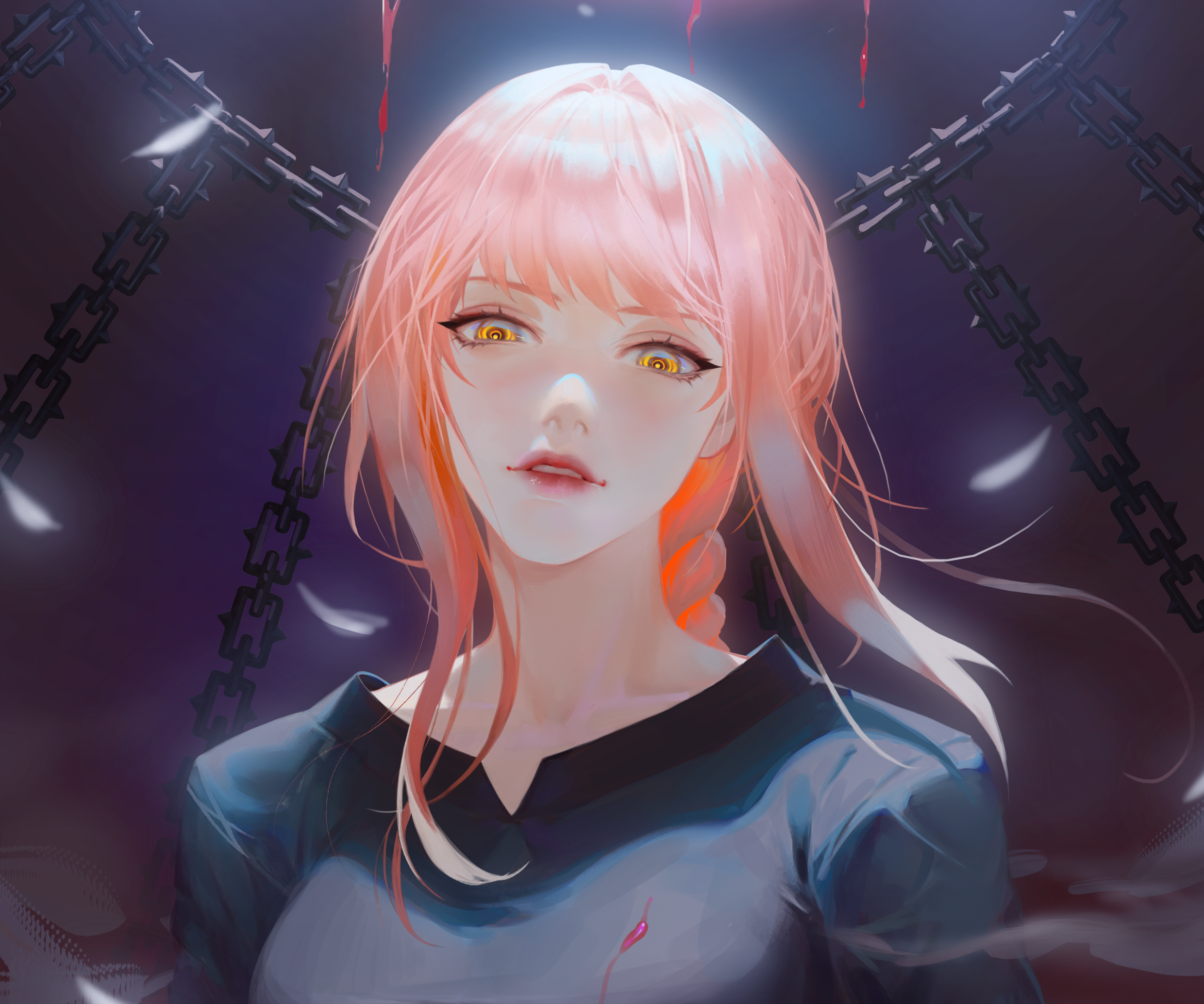 Makima from Chainsaw Man HD Wallpaper