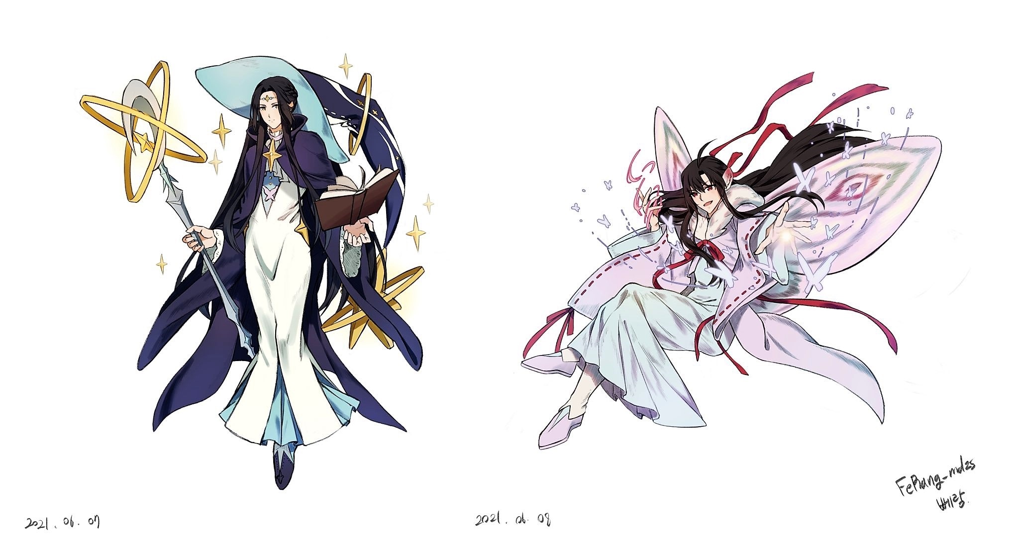 Lan Wangji and Wei Wuxian from Mo Dao Zu Shi HD Wallpaper