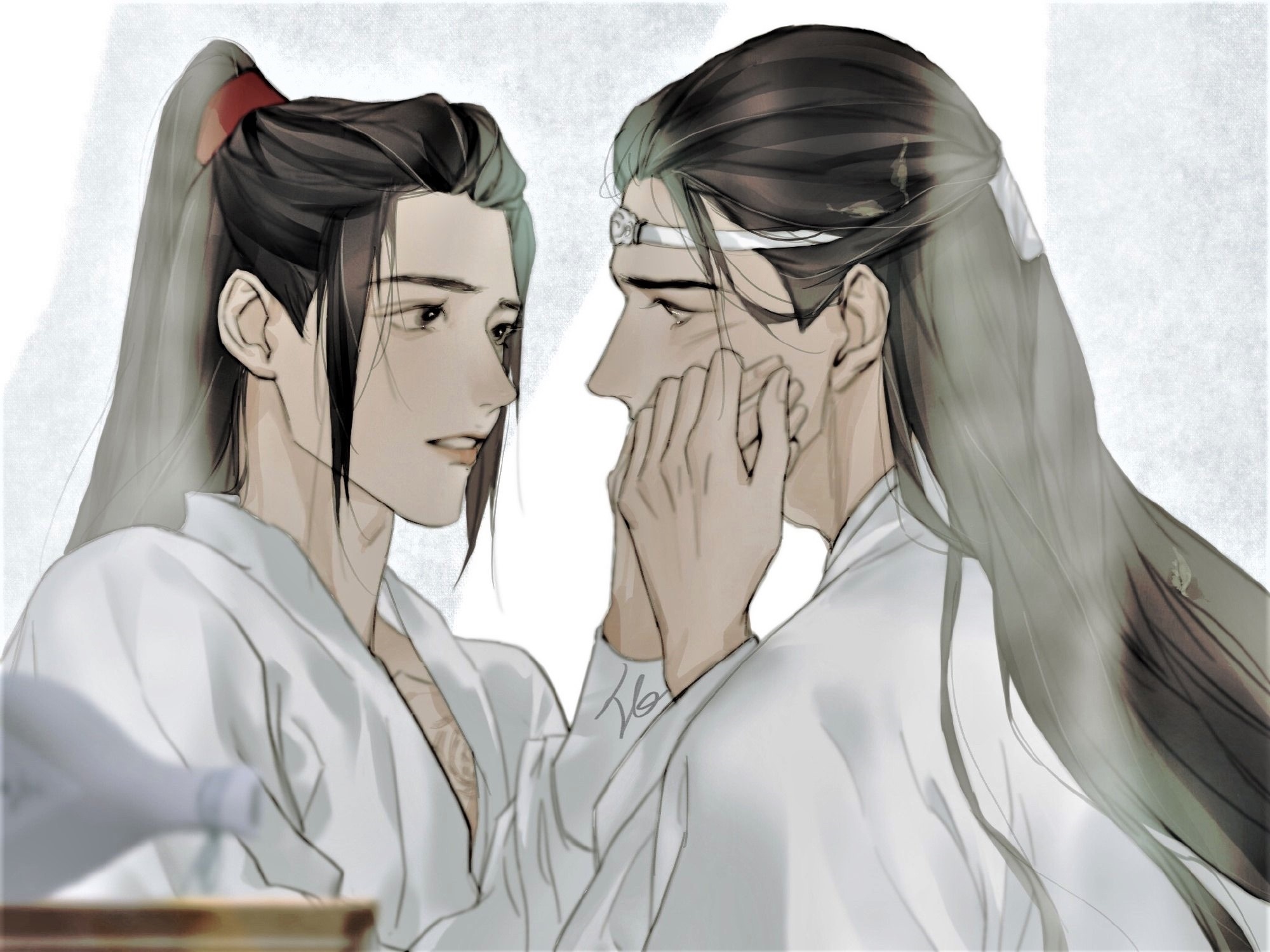 Wei Ying and Lan Wangji from Mo Dao Zu Shi HD Wallpaper
