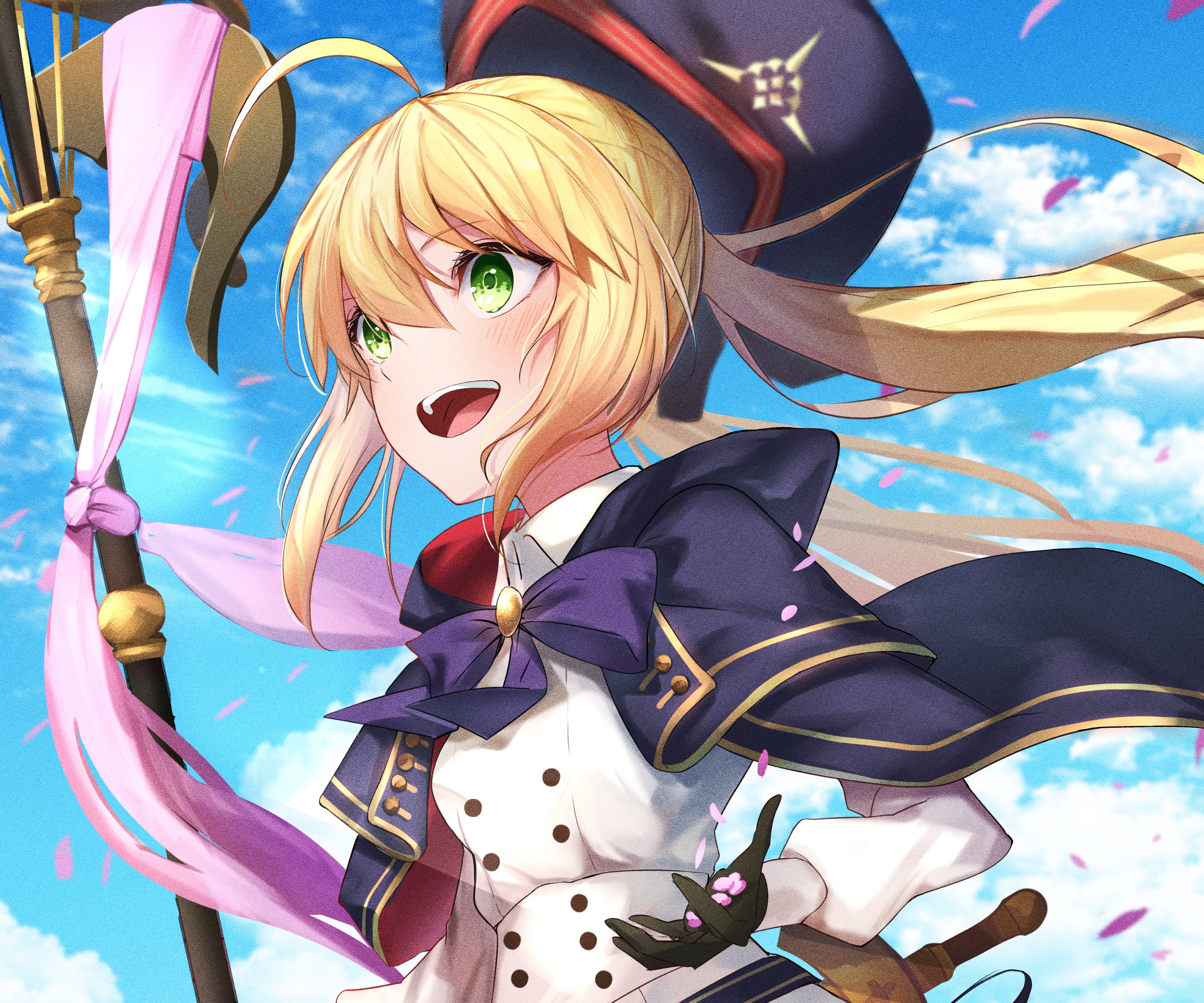 Artoria Caster from Fate/Grand Order HD Wallpaper