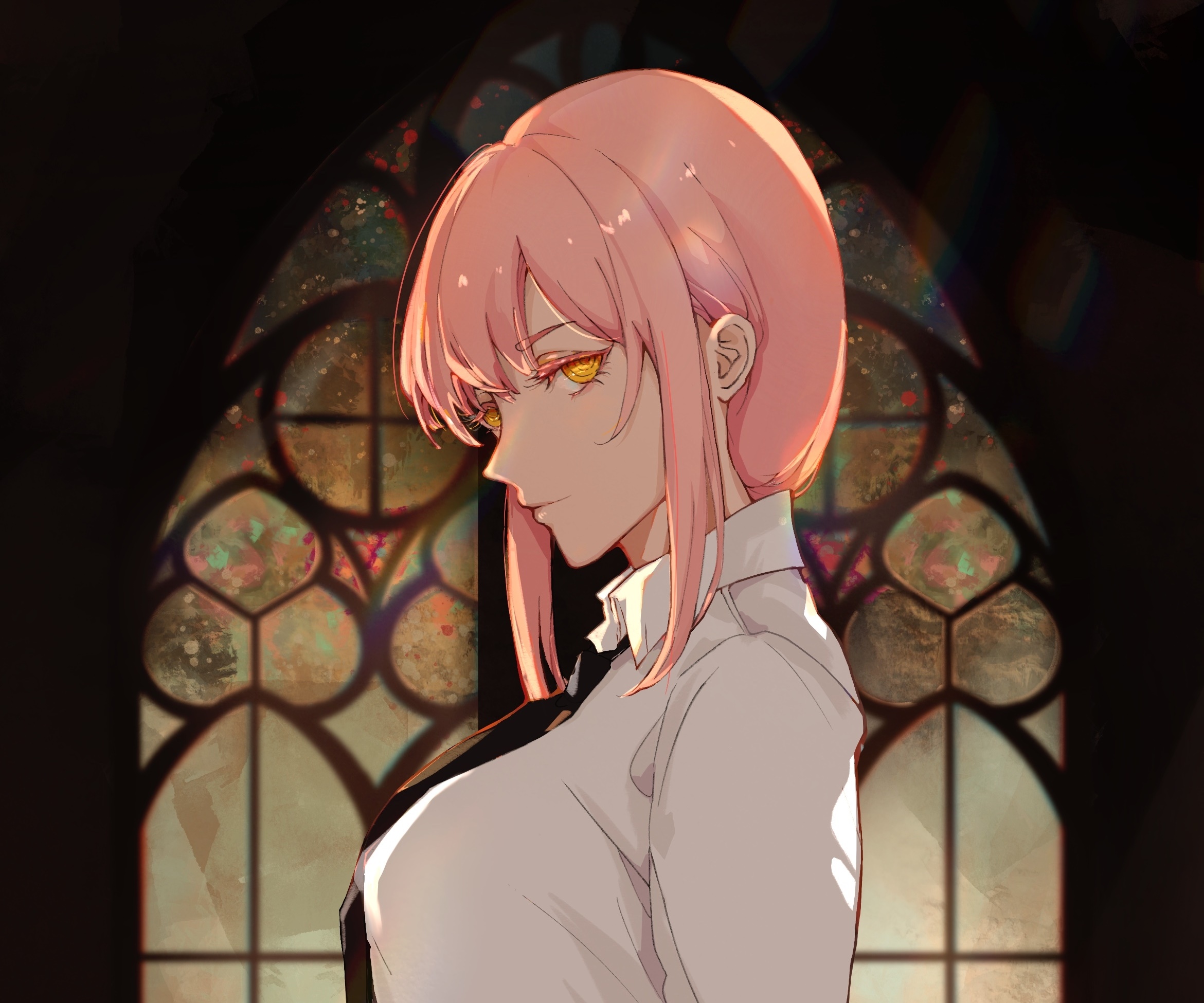 Makima from Chainsaw Man HD Wallpaper