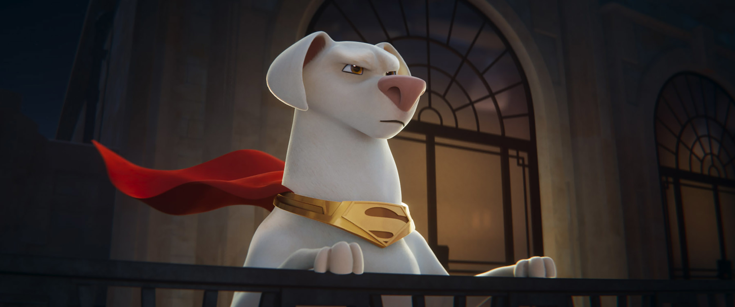 Krypto the Superdog from DC League Of Super-Pets HD Wallpaper