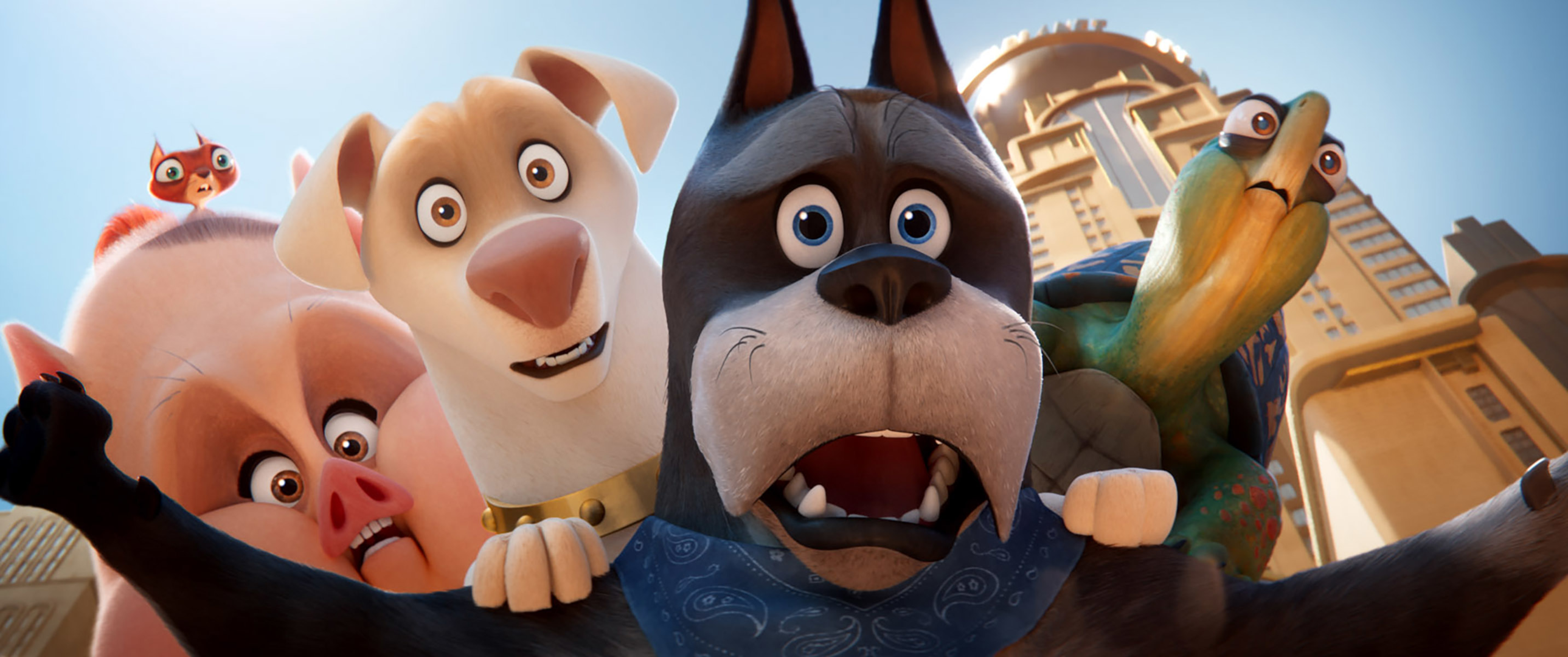 DC League Of Super-Pets characters HD Wallpaper
