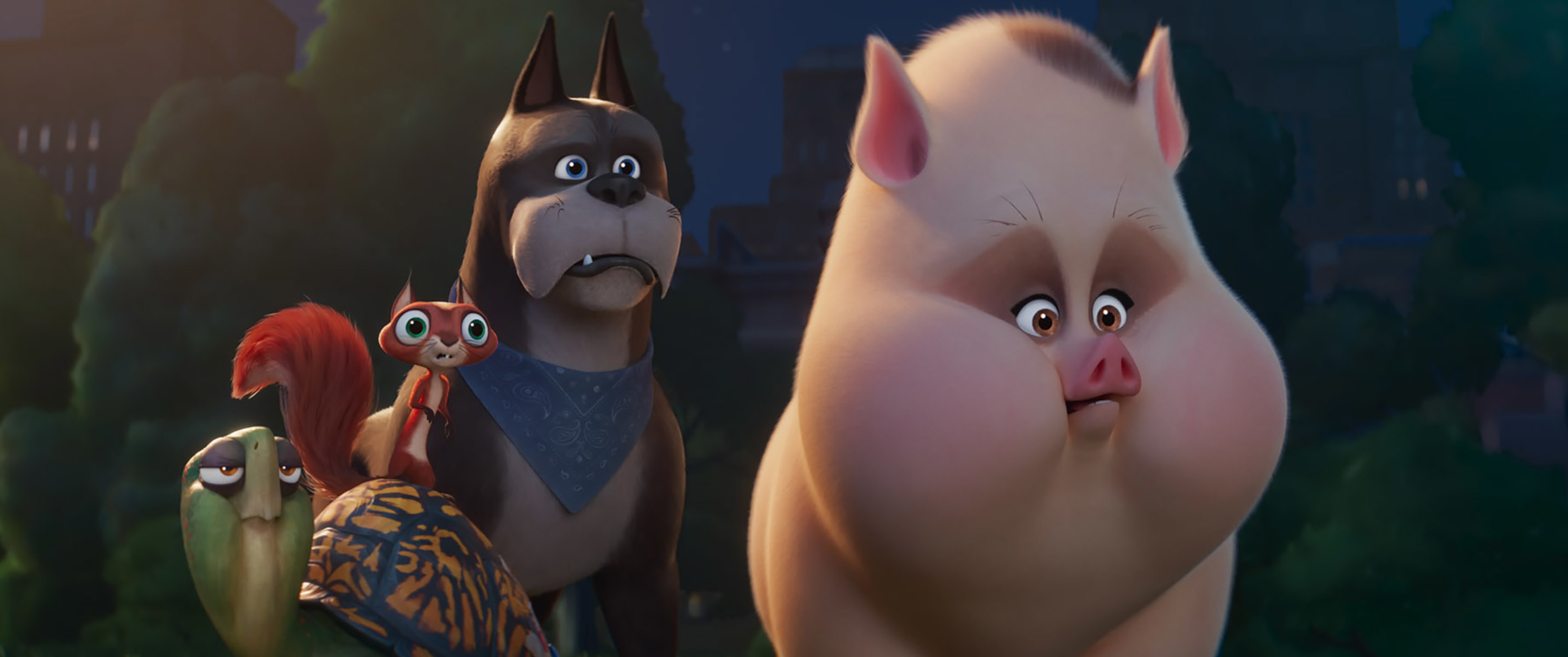 DC League Of Super-Pets characters HD Wallpaper