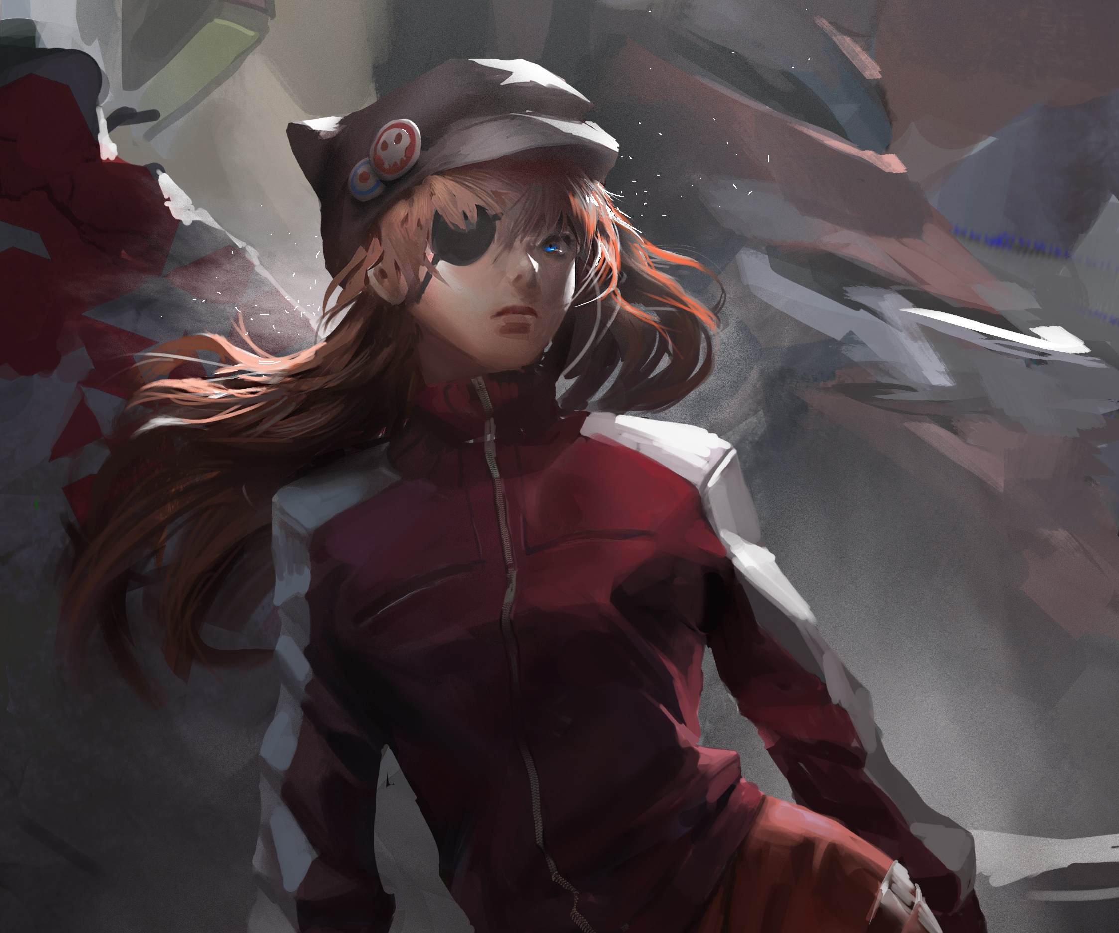 Asuka Langley Soryu from Neon Genesis Evangelion HD Wallpaper