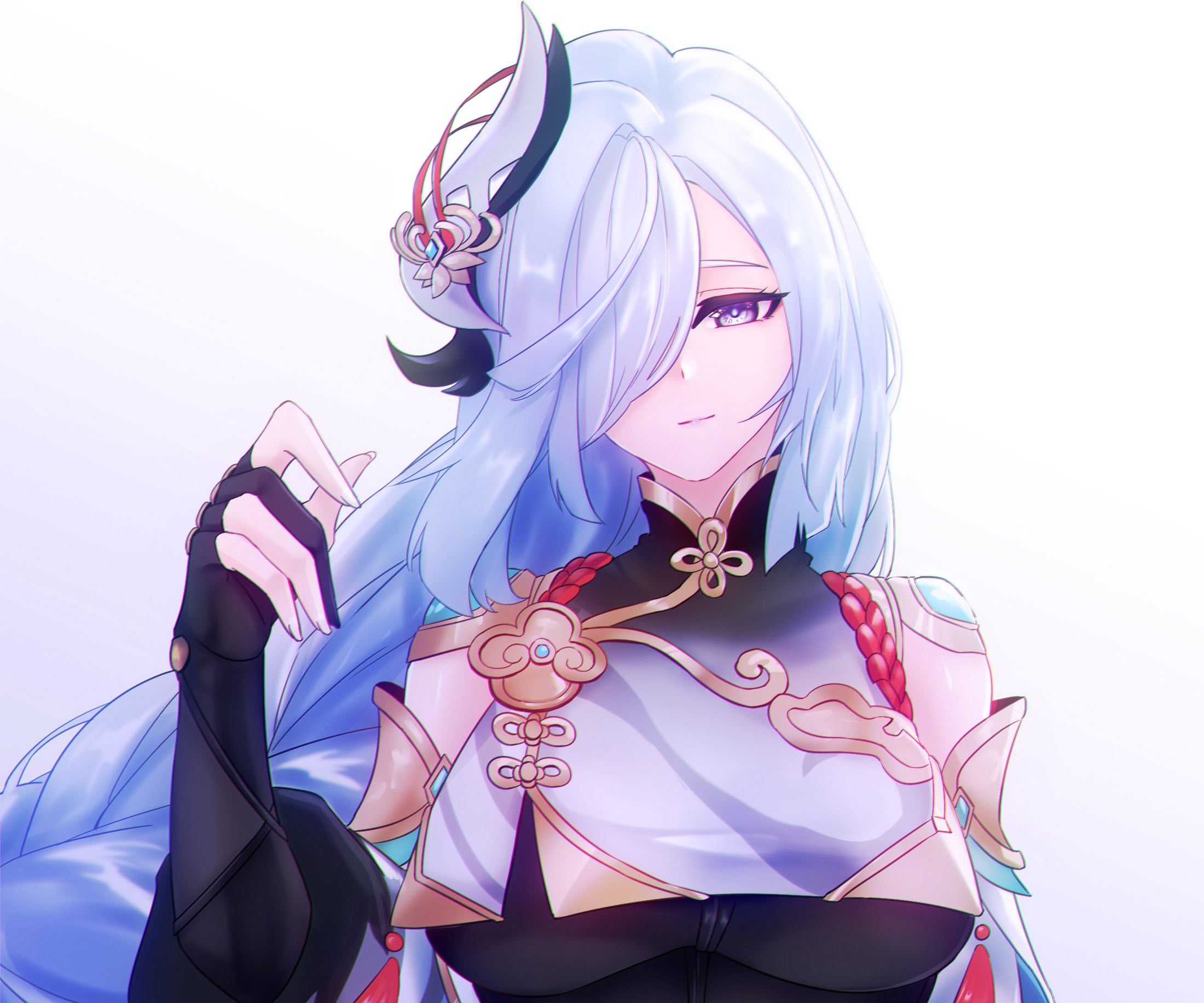 Shenhe from Genshin Impact HD Wallpaper