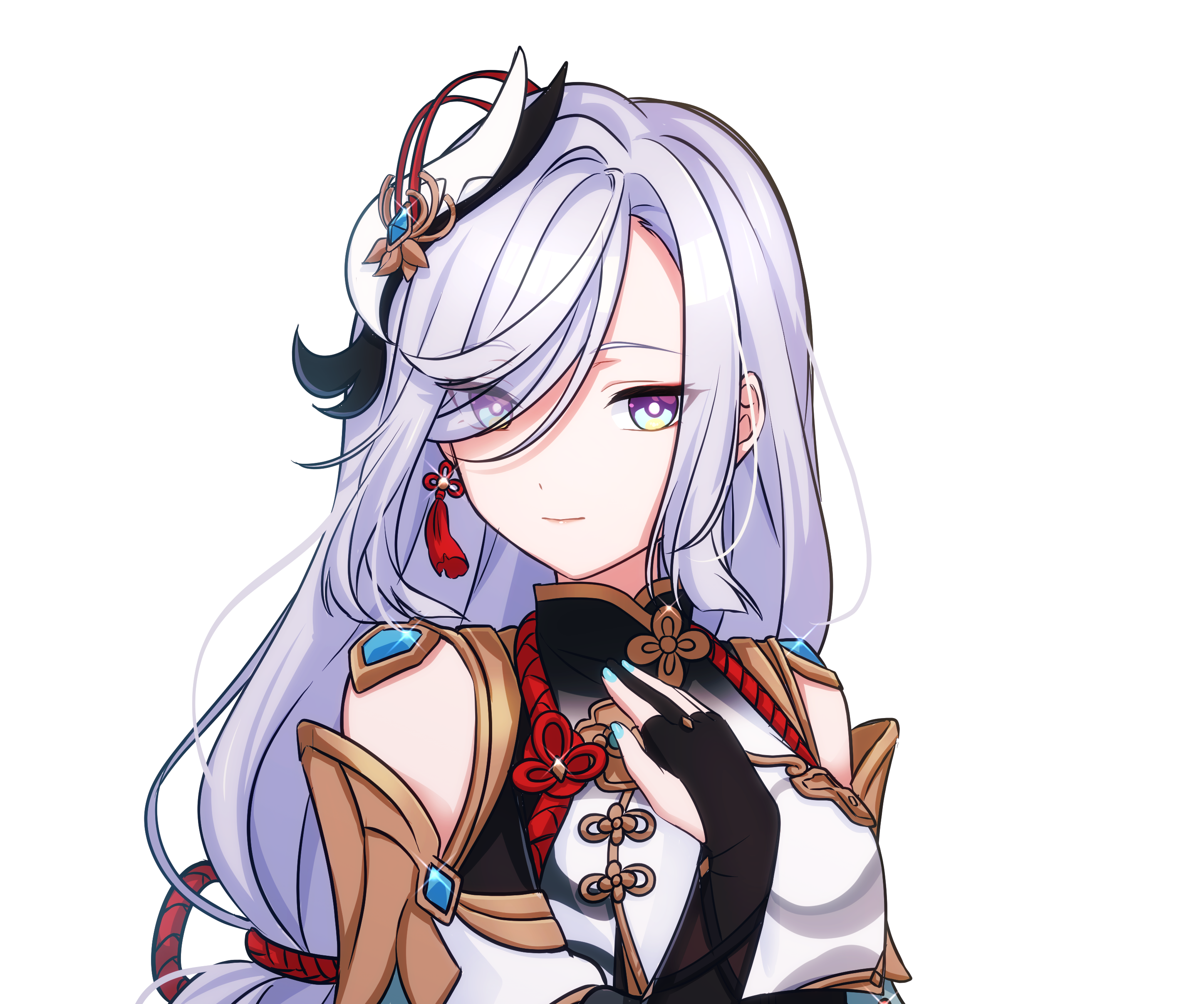 Shenhe from Genshin Impact HD Wallpaper