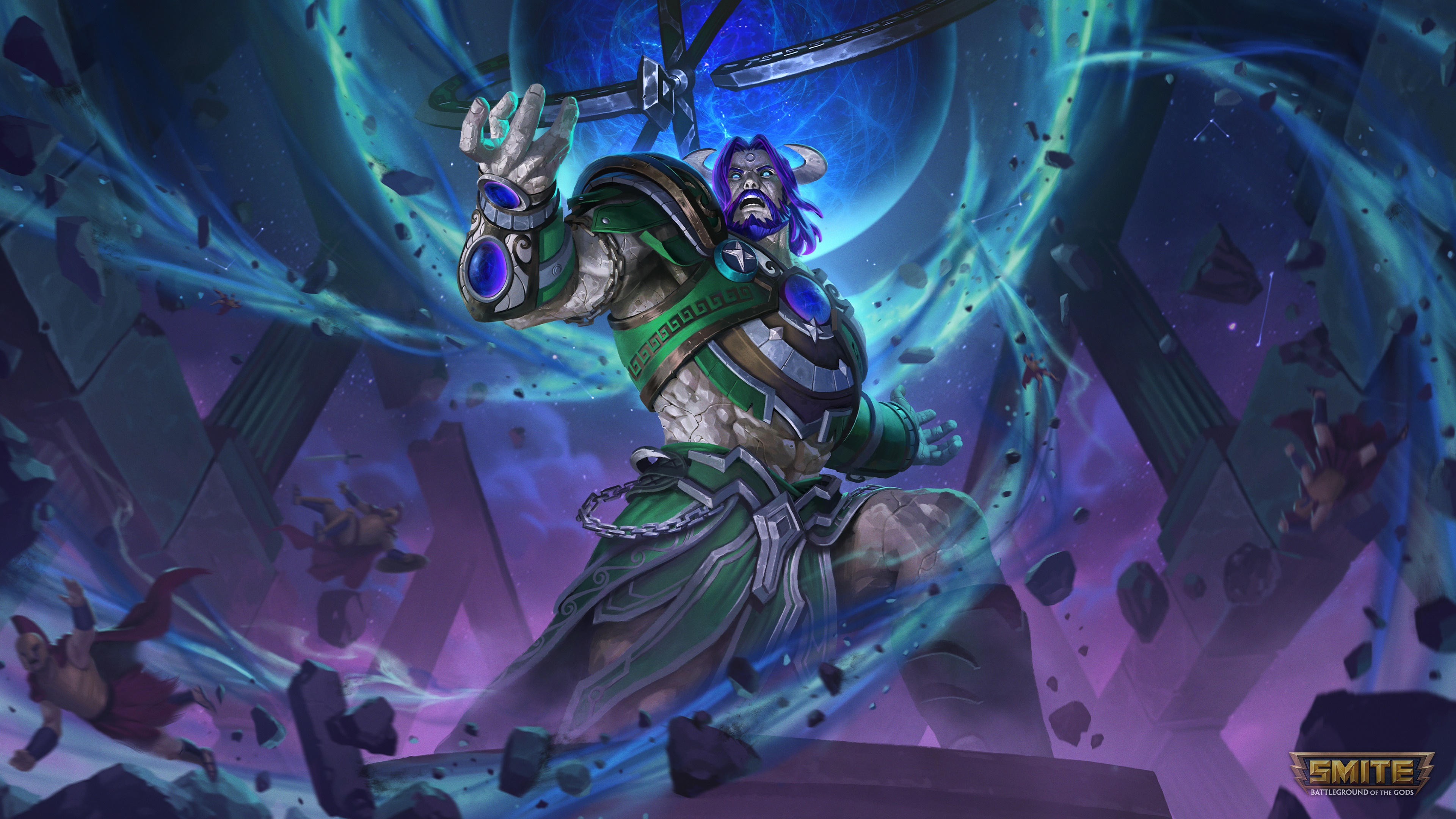Ascended Atlas from Smite HD Wallpaper