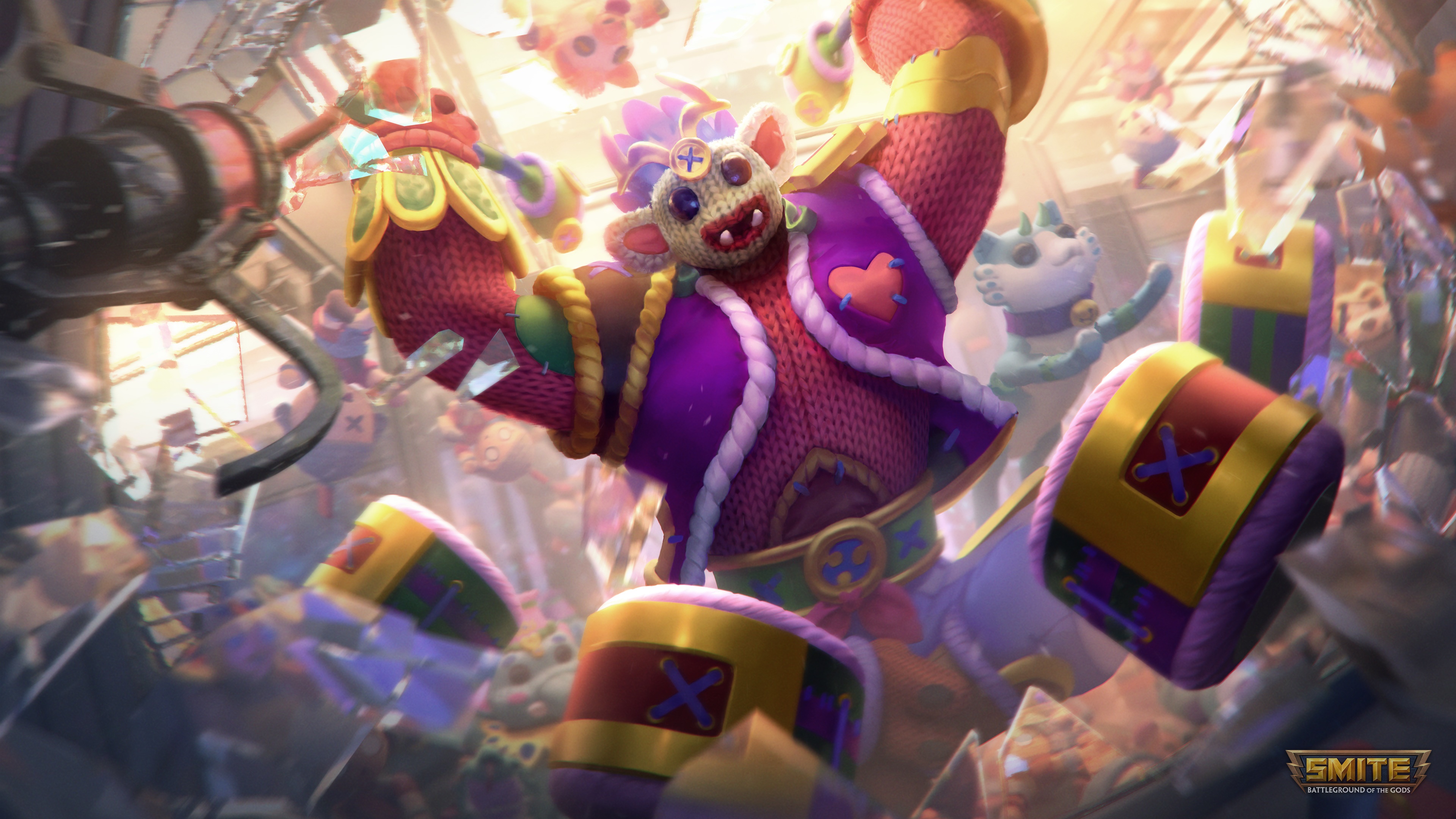 Plushie Raijin from Smite HD Wallpaper