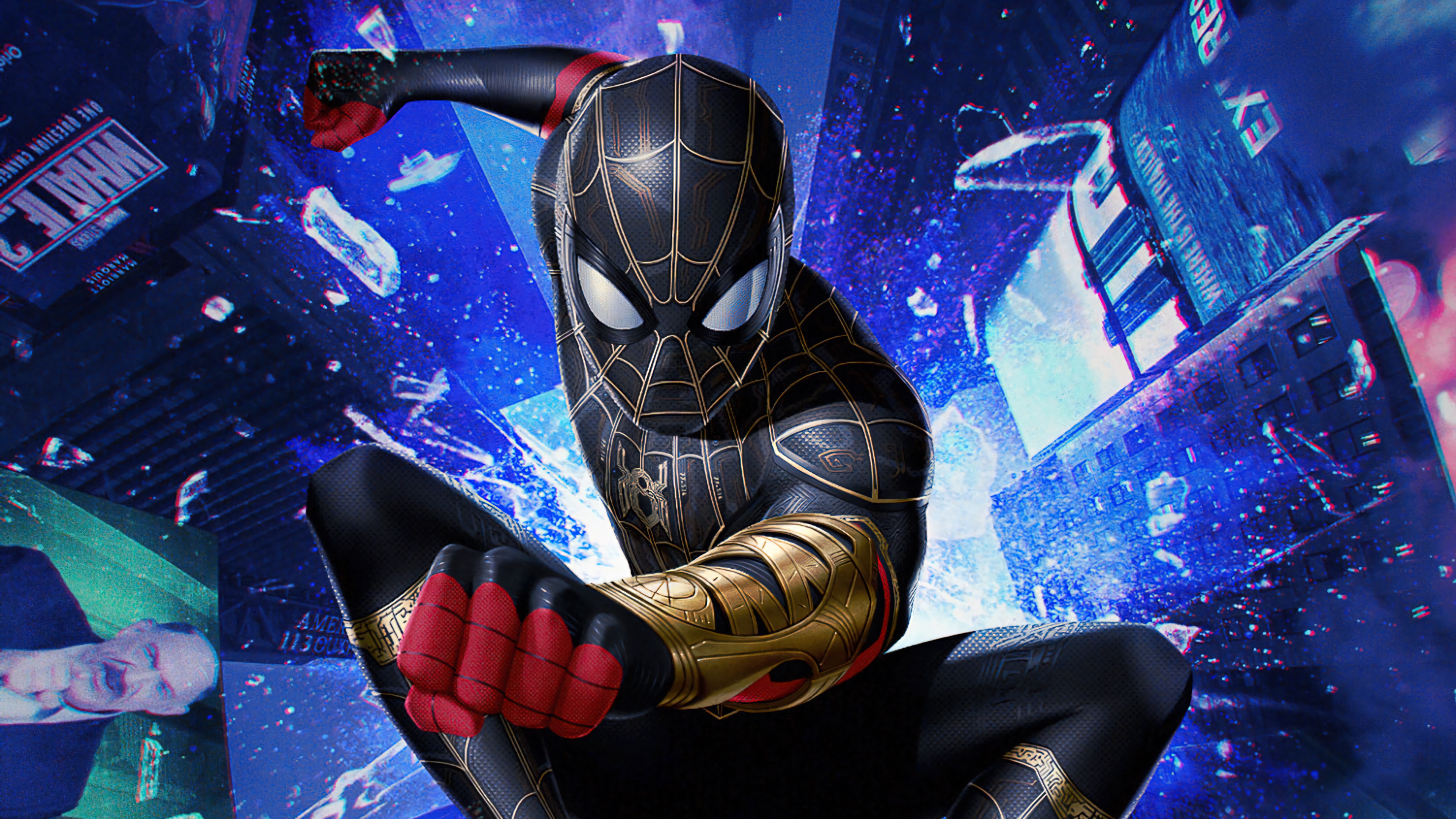 Spider-Man from Spider-Man: No Way Home 4K HD Wallpaper